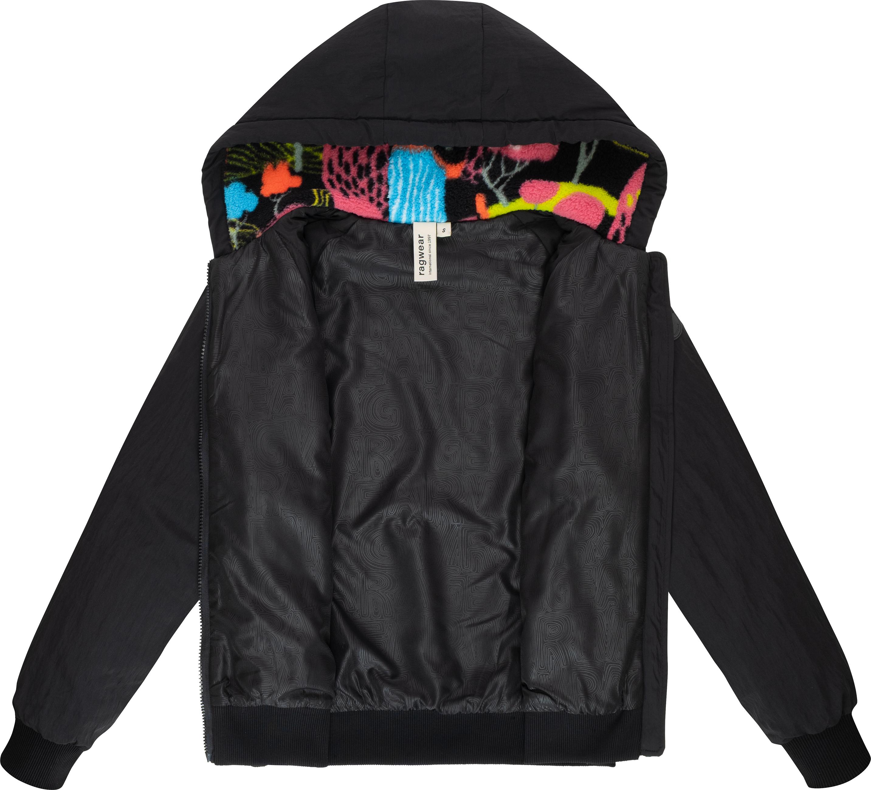 Plüschjacke mit Kapuze "Talianita Print YOUMODO" Multi Combo