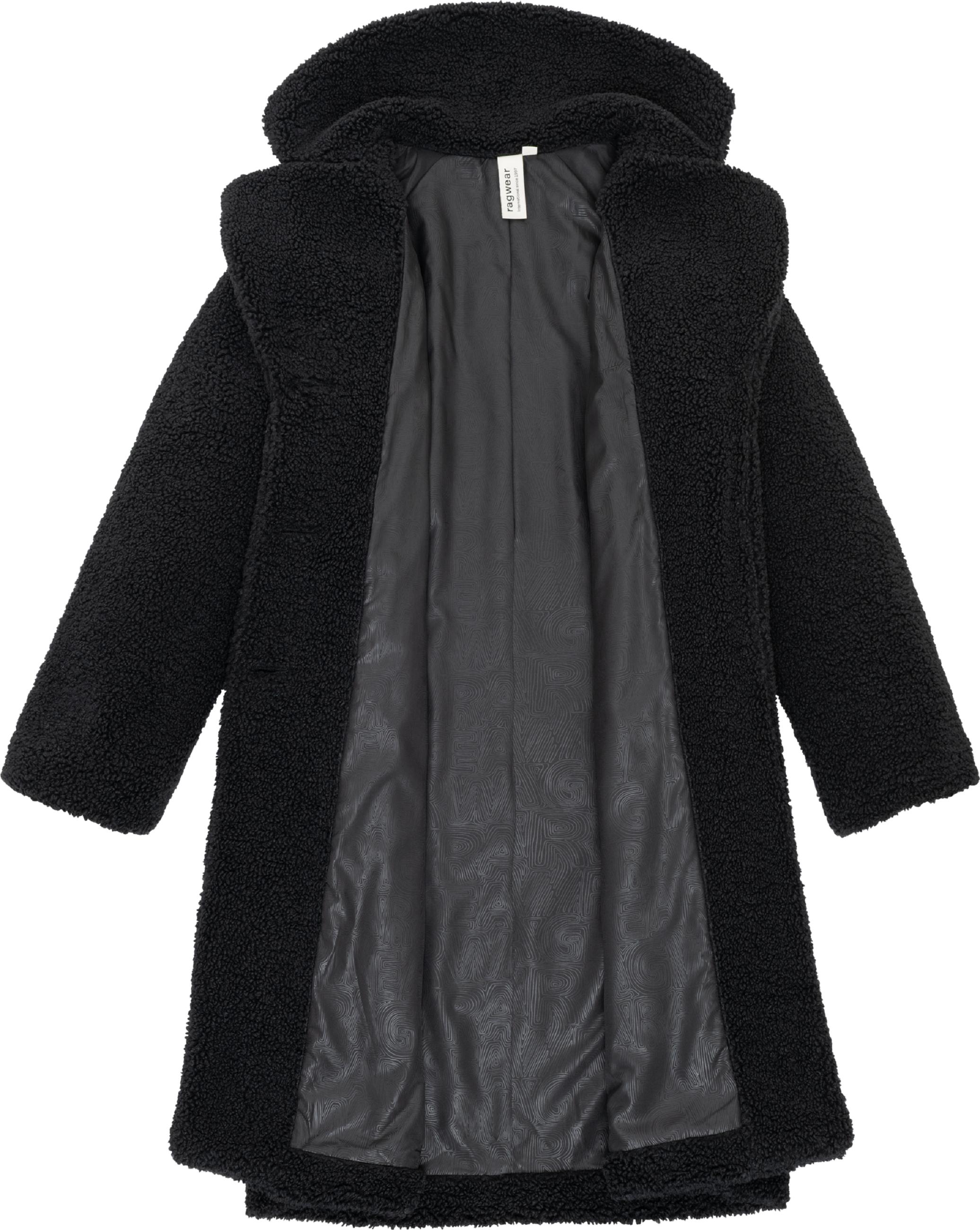 Übergangs-Plüschmantel "Tedyco YOUMODO" Black
