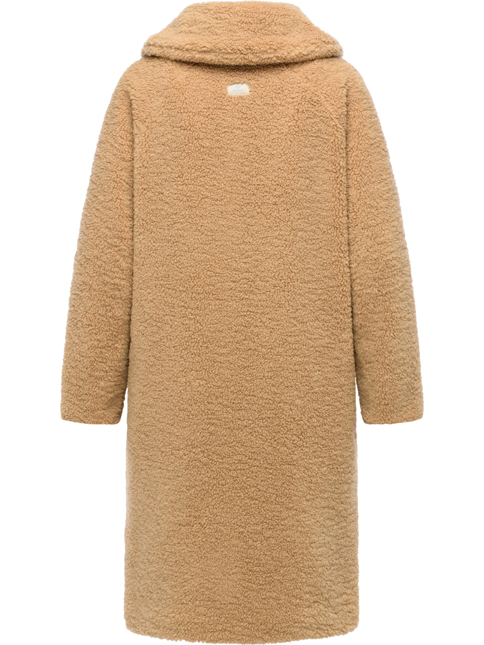 Übergangs-Plüschmantel "Tedyco YOUMODO" Camel