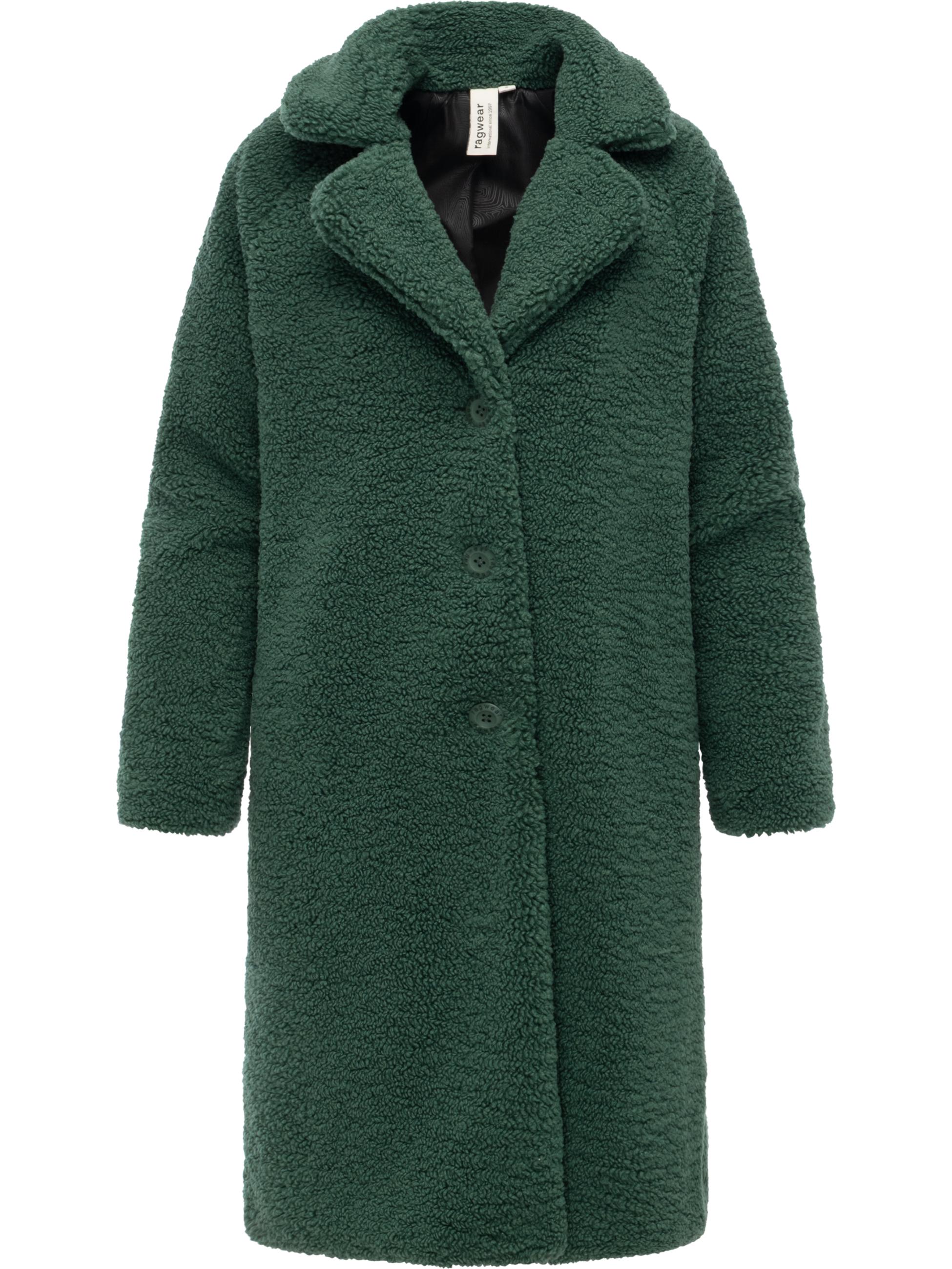 Übergangs-Plüschmantel "Tedyco YOUMODO" Pine Green