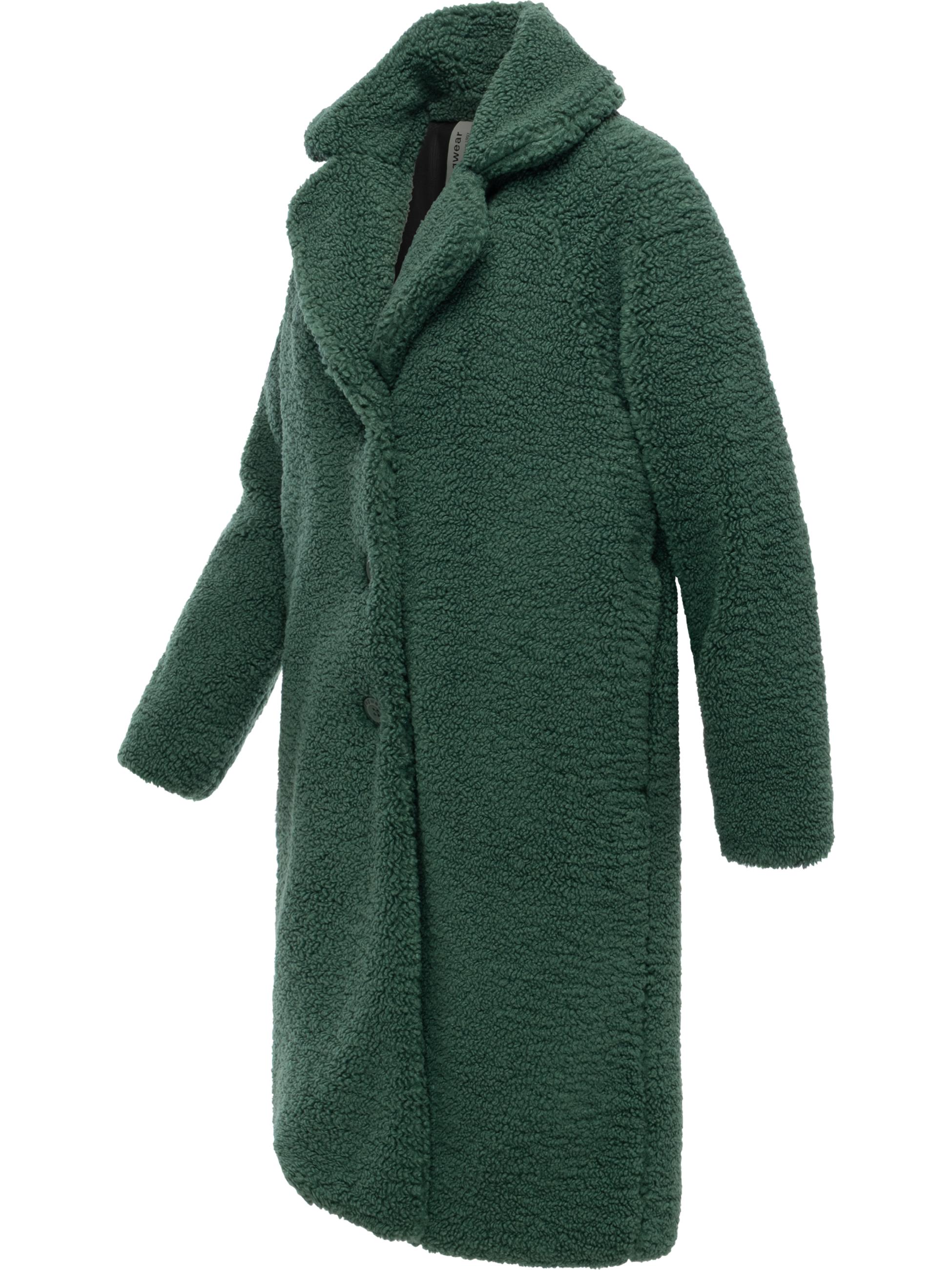 Übergangs-Plüschmantel "Tedyco YOUMODO" Pine Green
