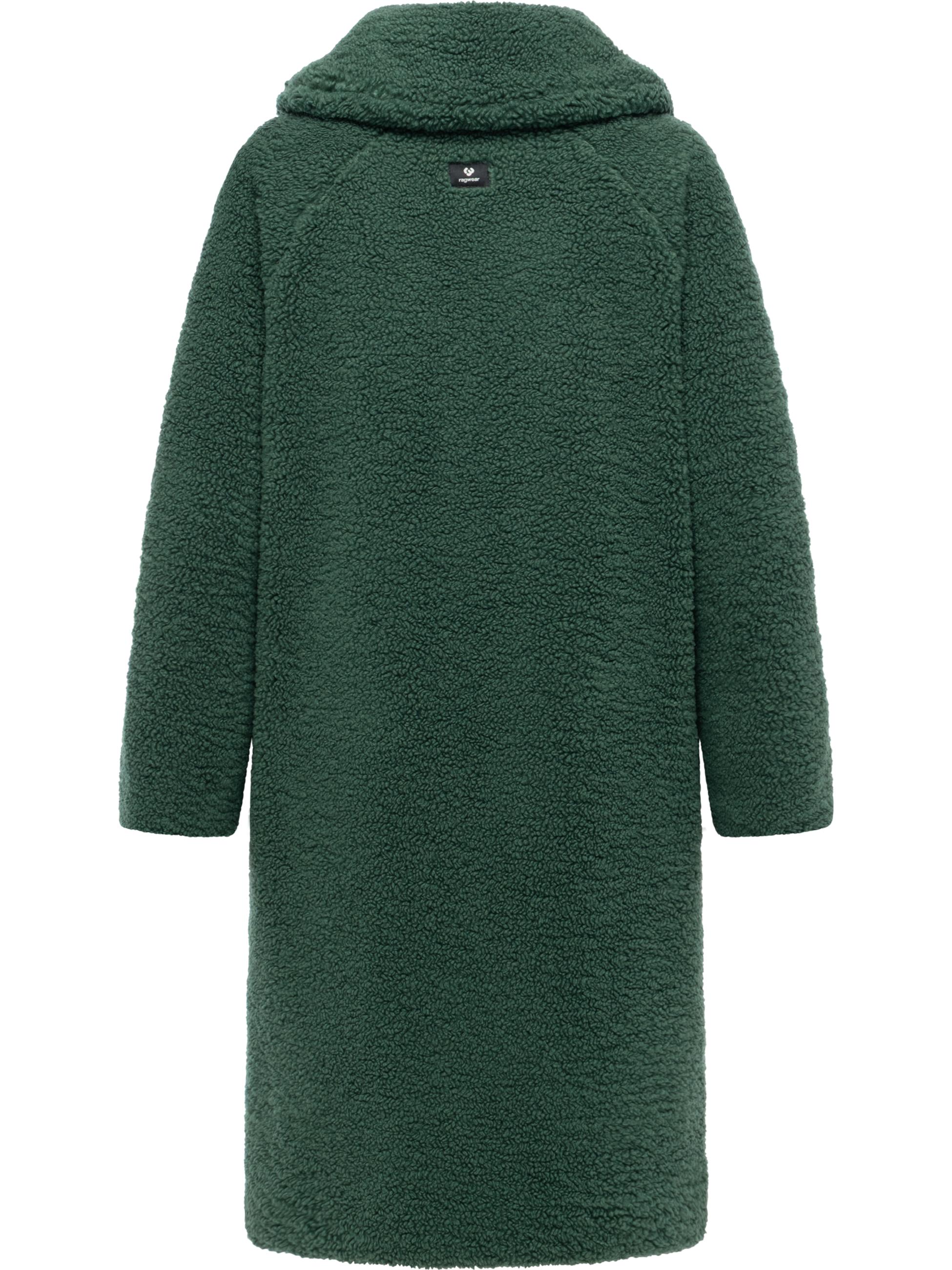 Übergangs-Plüschmantel "Tedyco YOUMODO" Pine Green