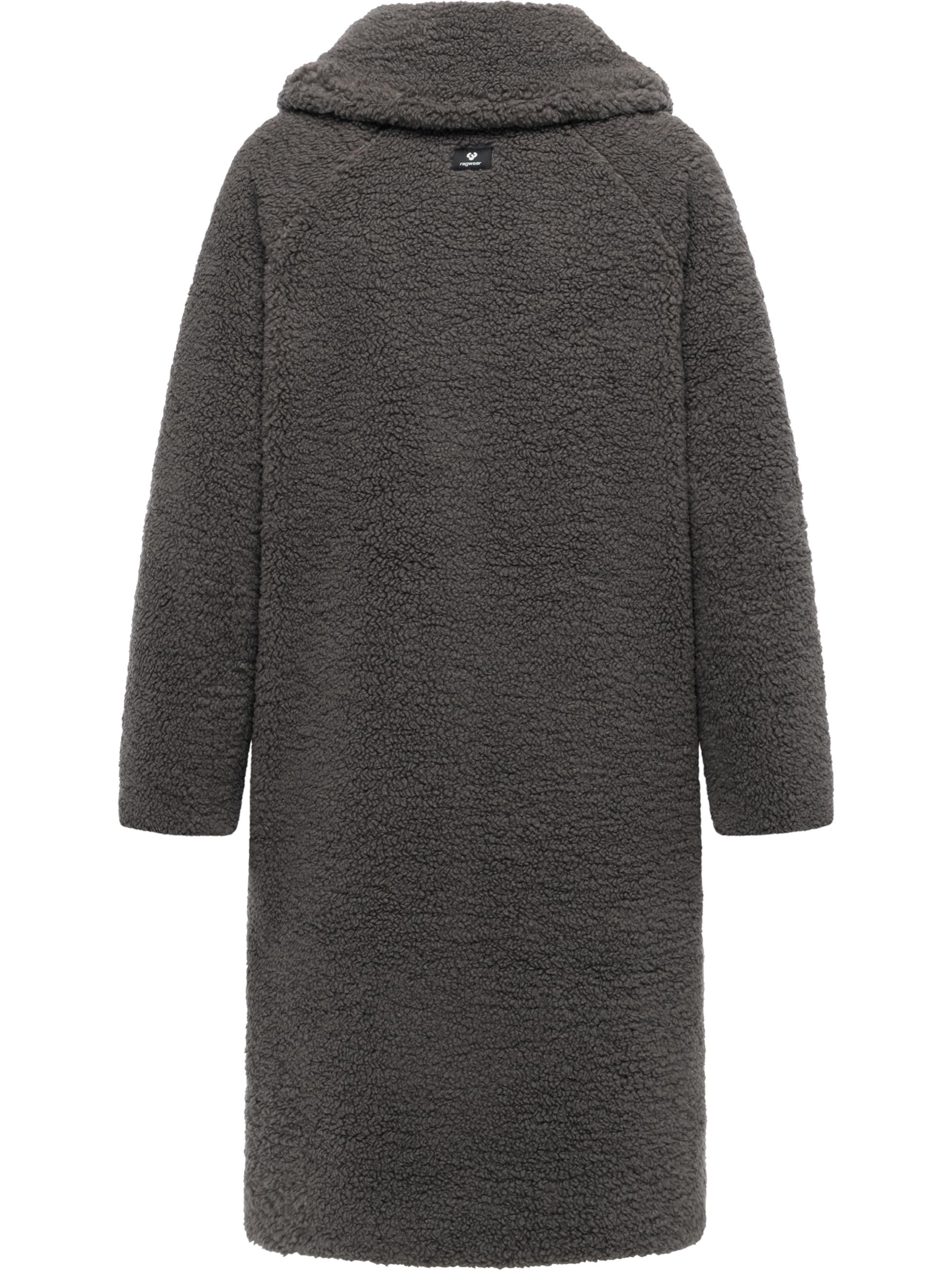Übergangs-Plüschmantel "Tedyco YOUMODO" Stone Grey