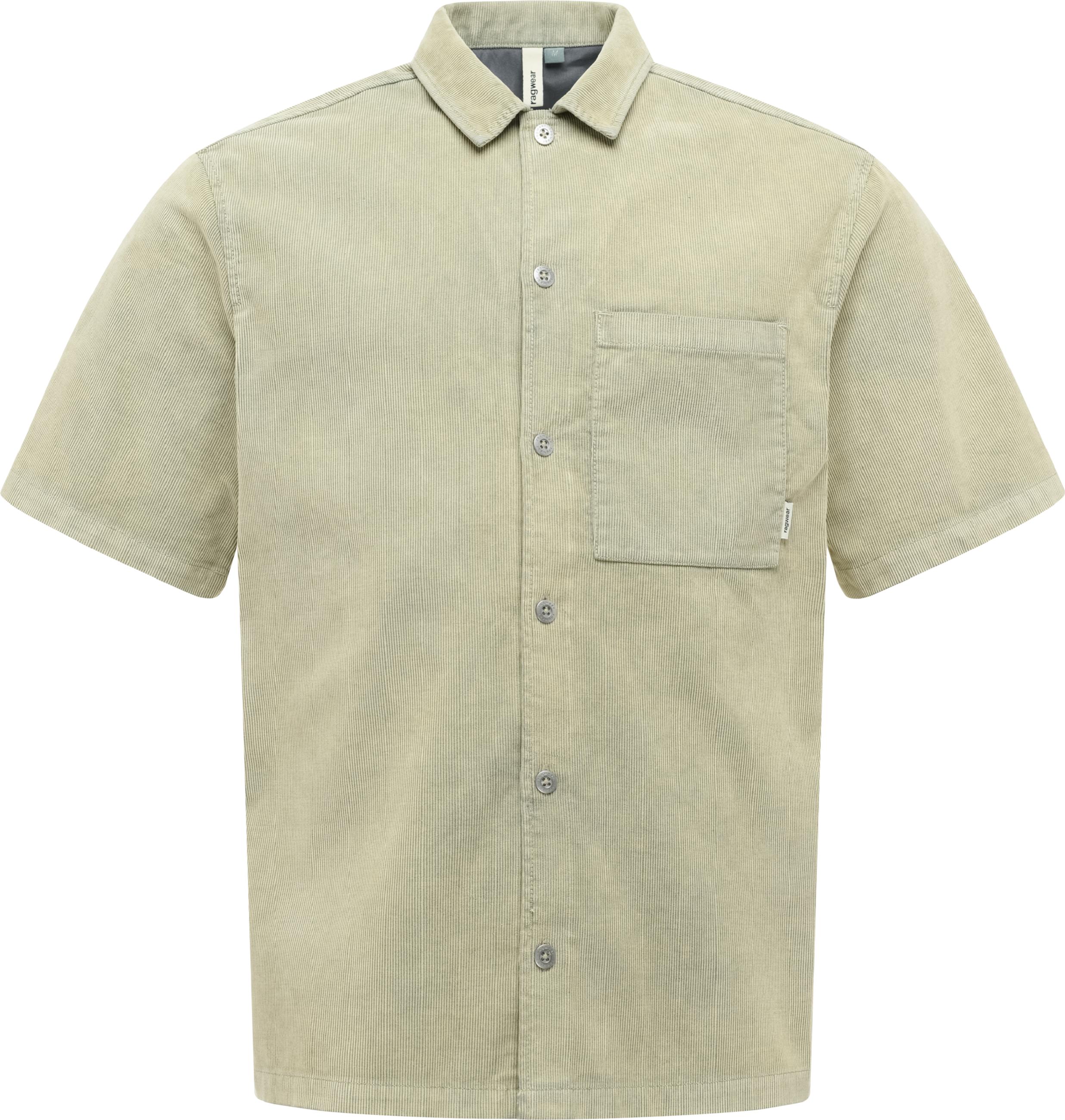 Cordhemd "Teecord" Dusty Green