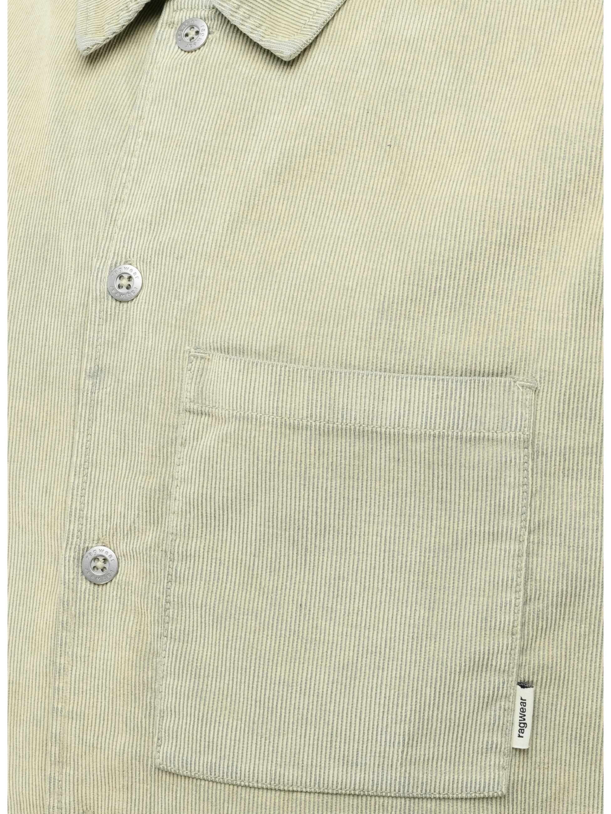 Cordhemd "Teecord" Dusty Green