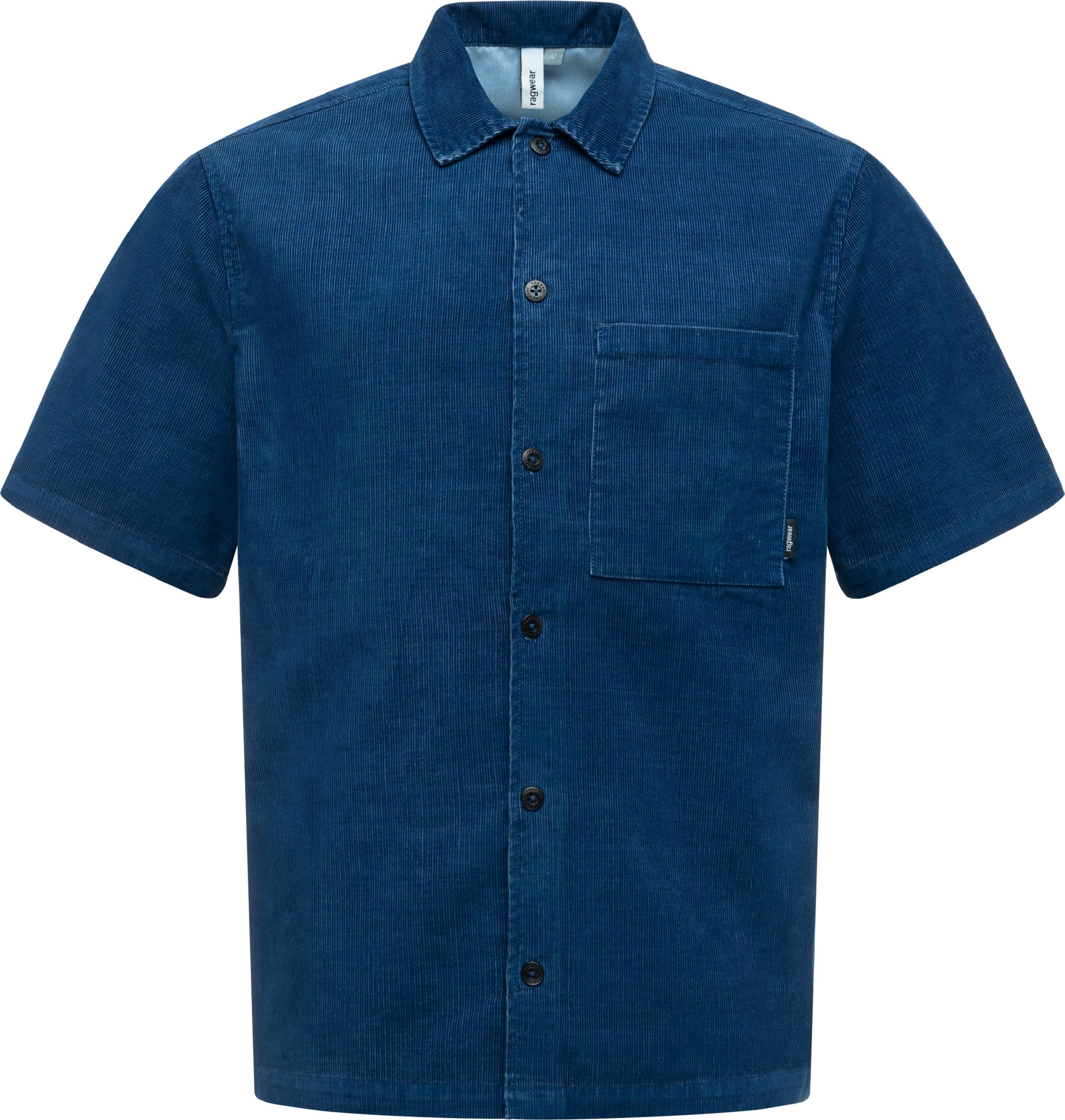Cordhemd "Teecord" Night Blue