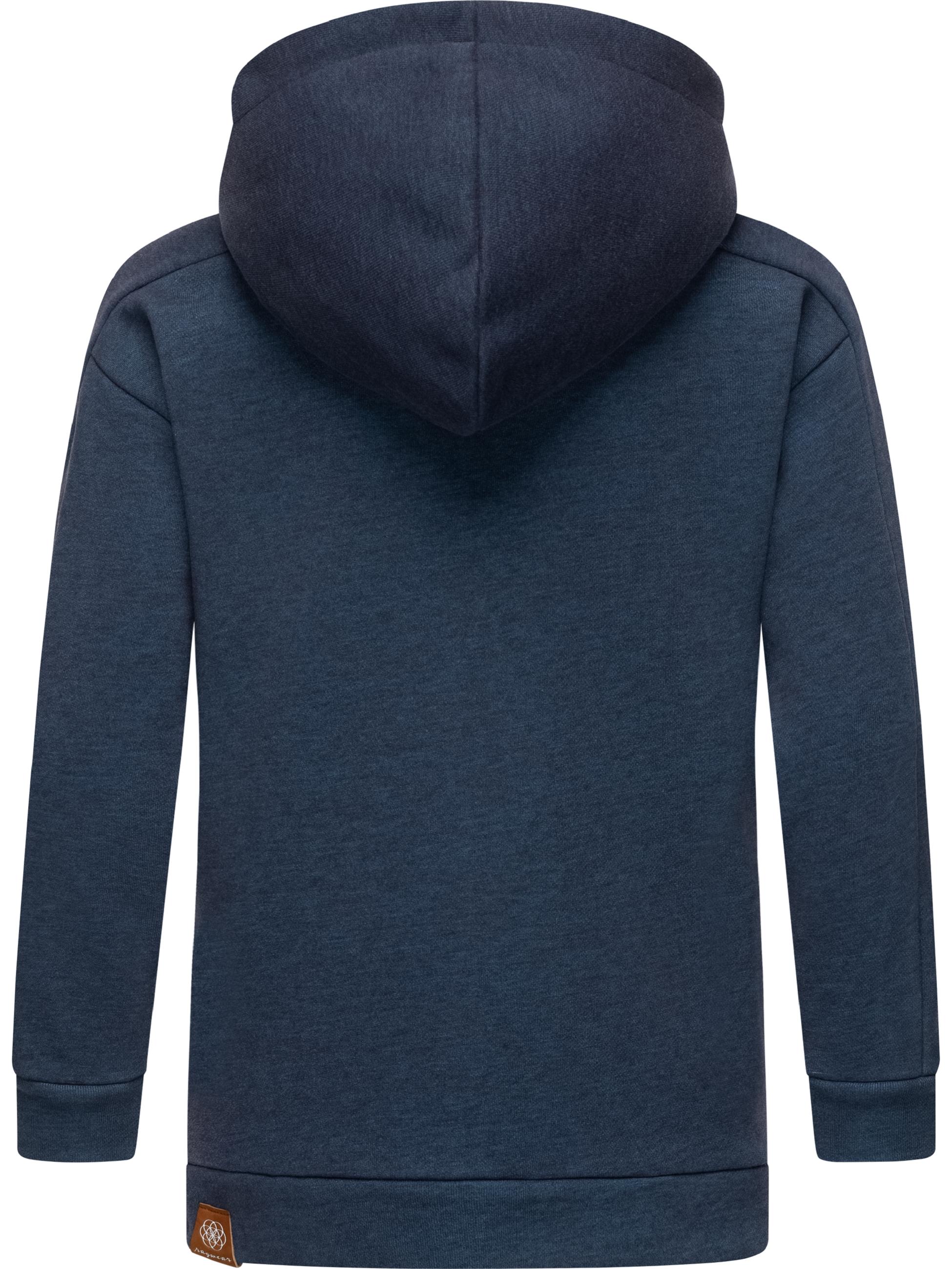 Weiche Sweatjacke mit Kapuze "Theera Zip" Navy