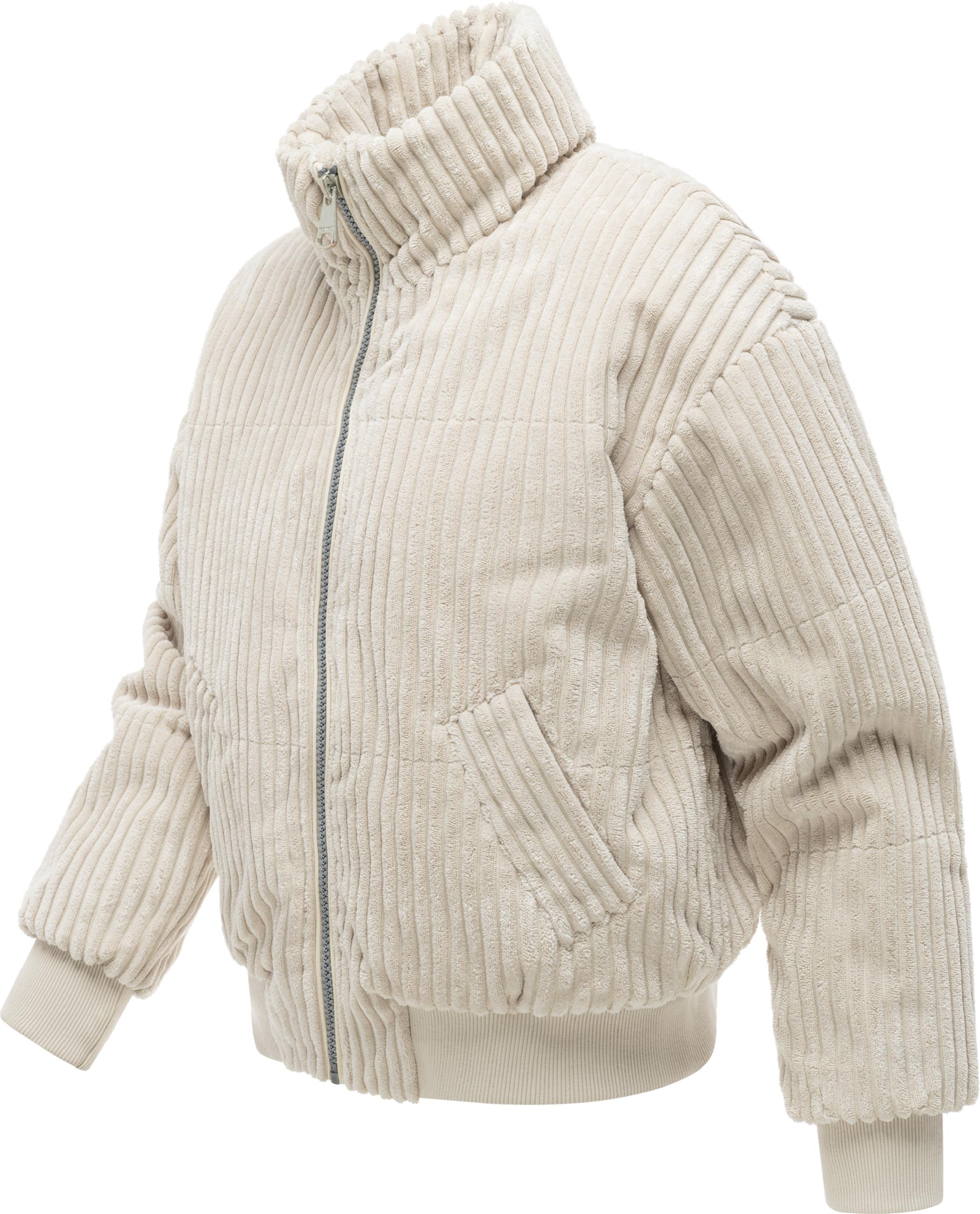 Kordjacke "Tillie Cordy Y" Ecru