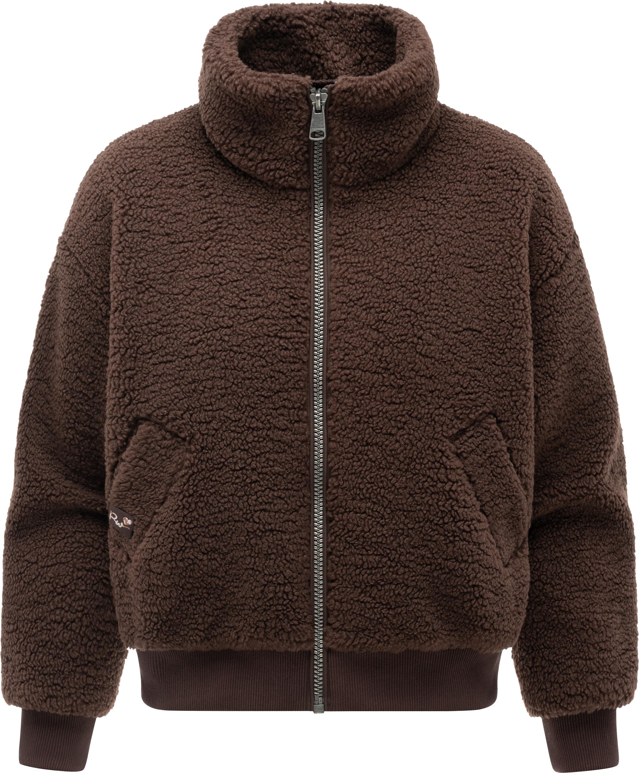 Plüschjacke "Tillie Y" Dark Choco