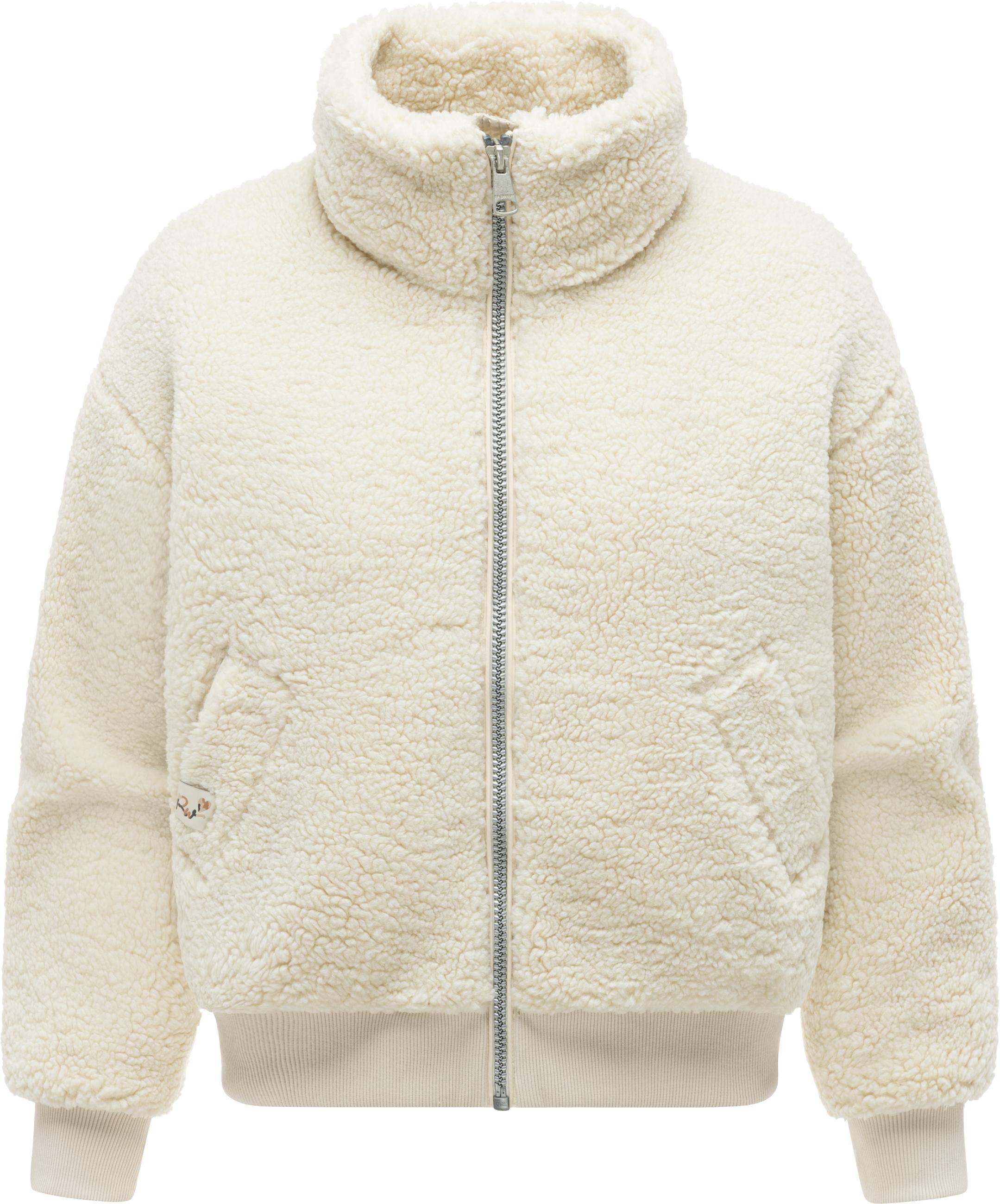 Plüschjacke "Tillie Y" Ecru