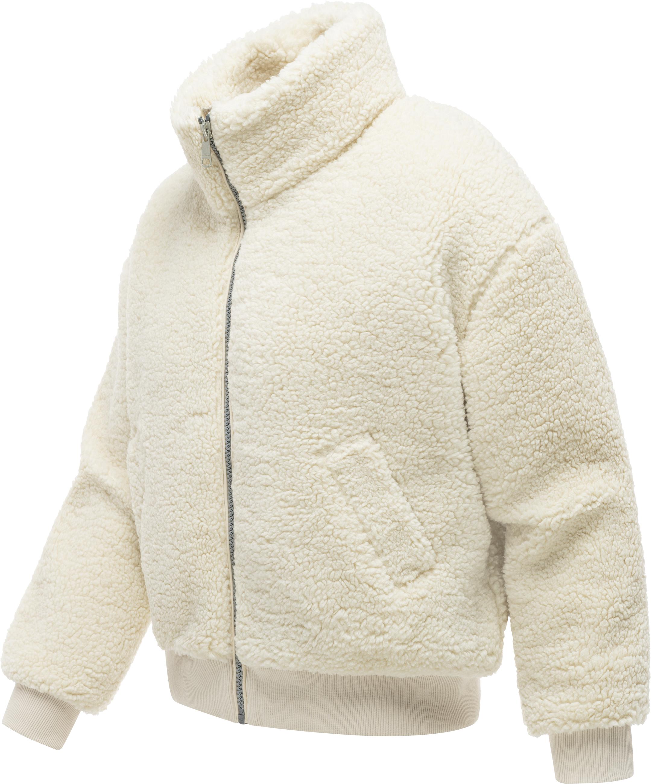 Plüschjacke "Tillie Y" Ecru