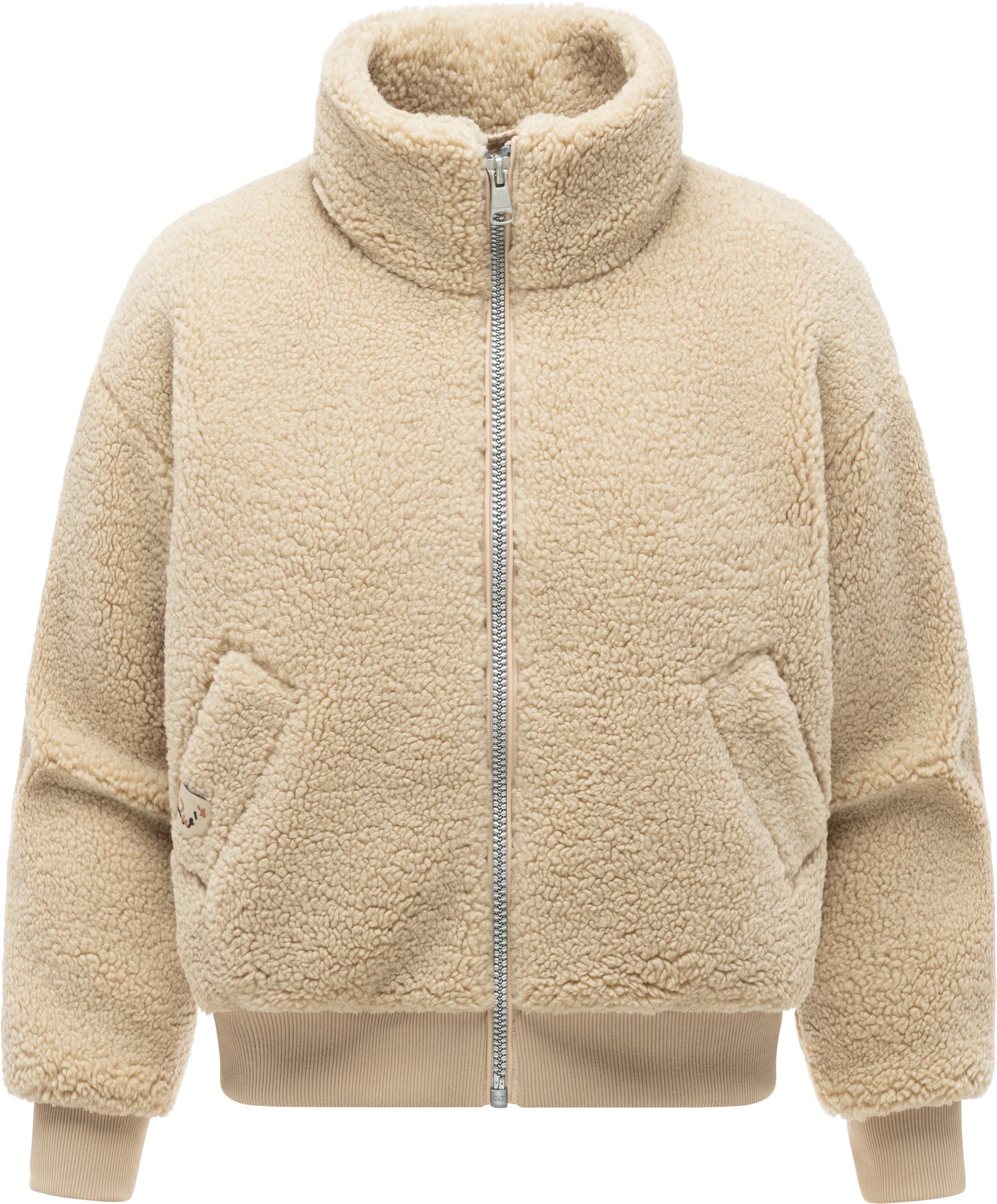 Plüschjacke "Tillie Y" Sand