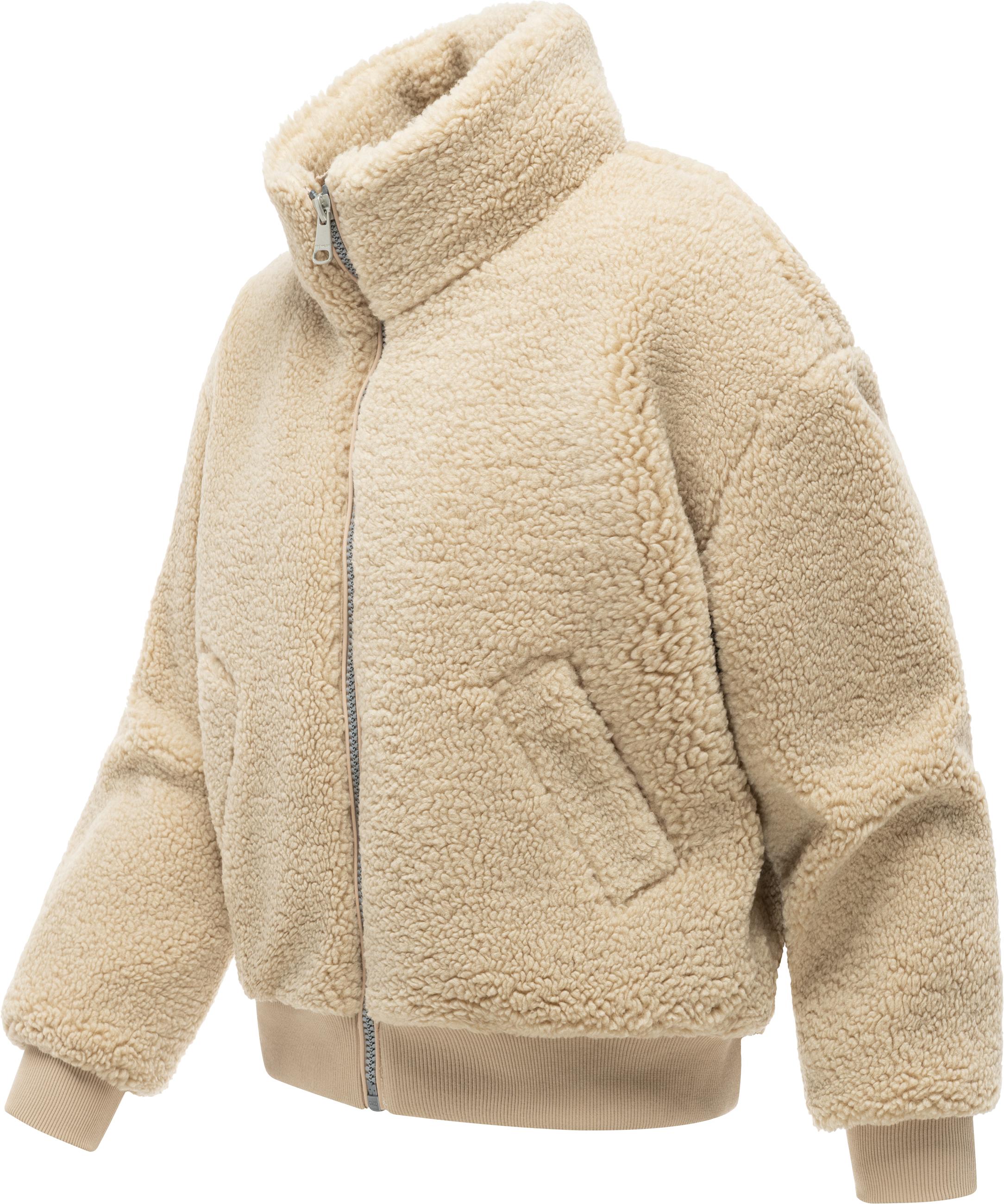 Plüschjacke "Tillie Y" Sand