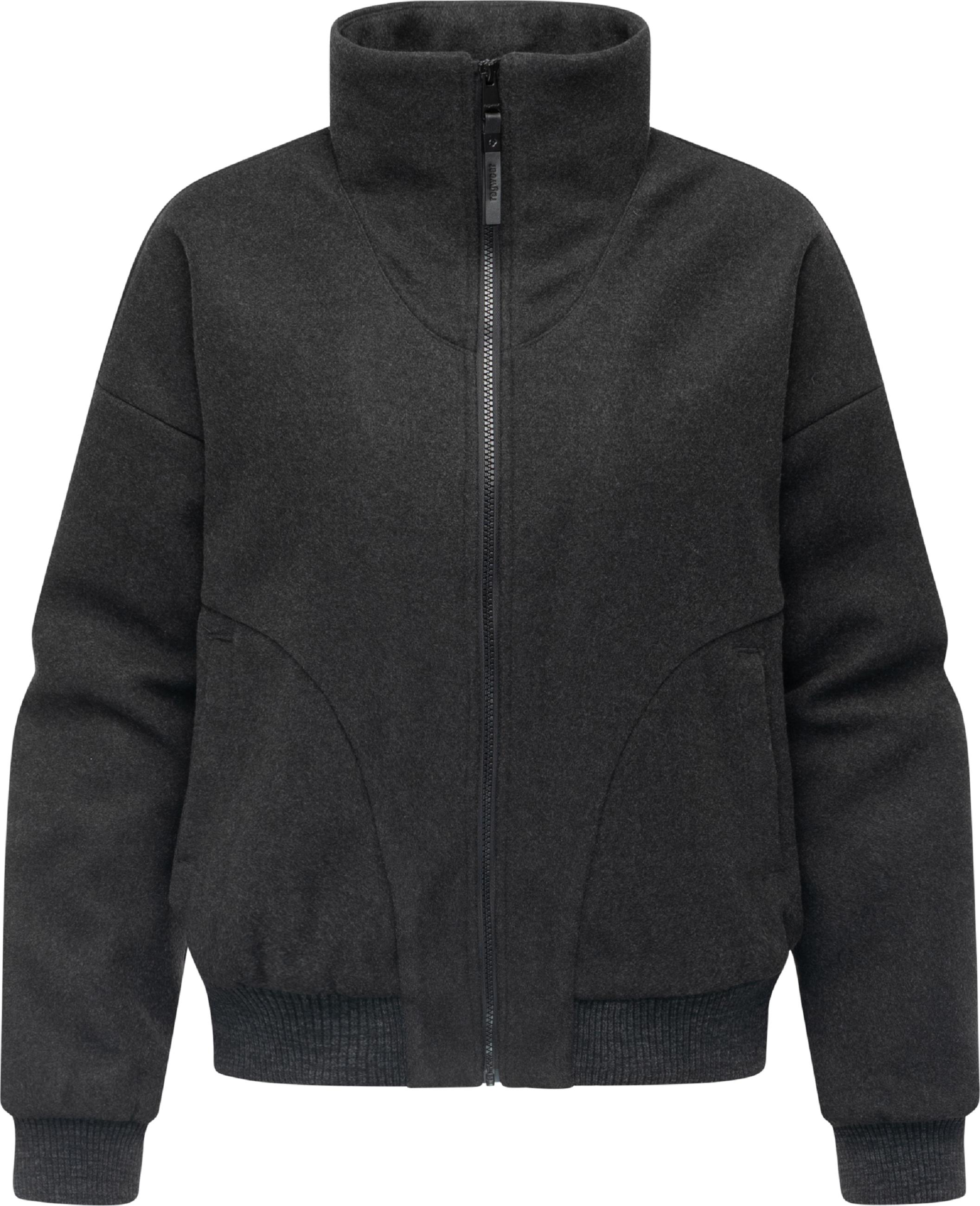 Übergangsjacke in Woll-Optik "Toscia" Dark Grey25