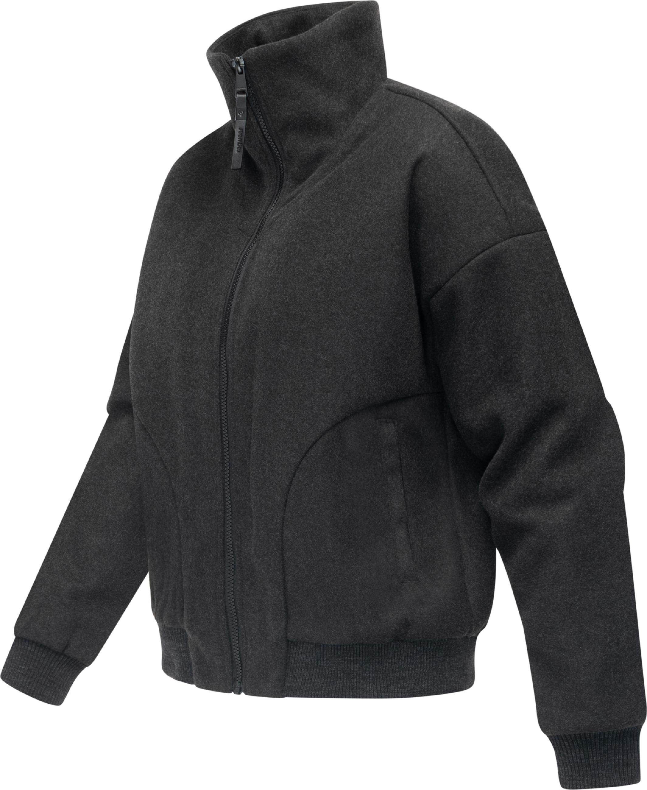 Übergangsjacke in Woll-Optik "Toscia" Dark Grey25