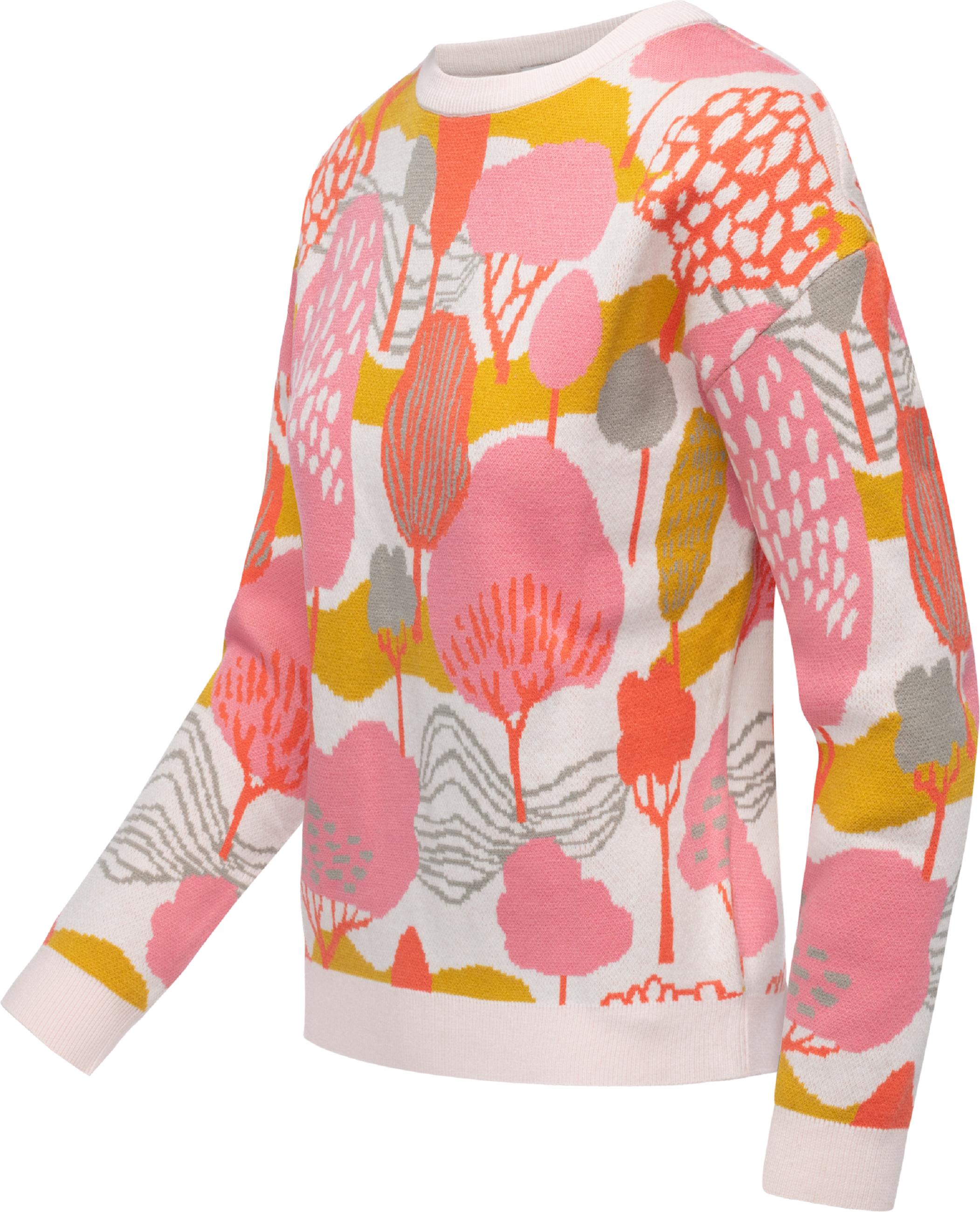 Pullover in modischem Print "Treenara" Ivory