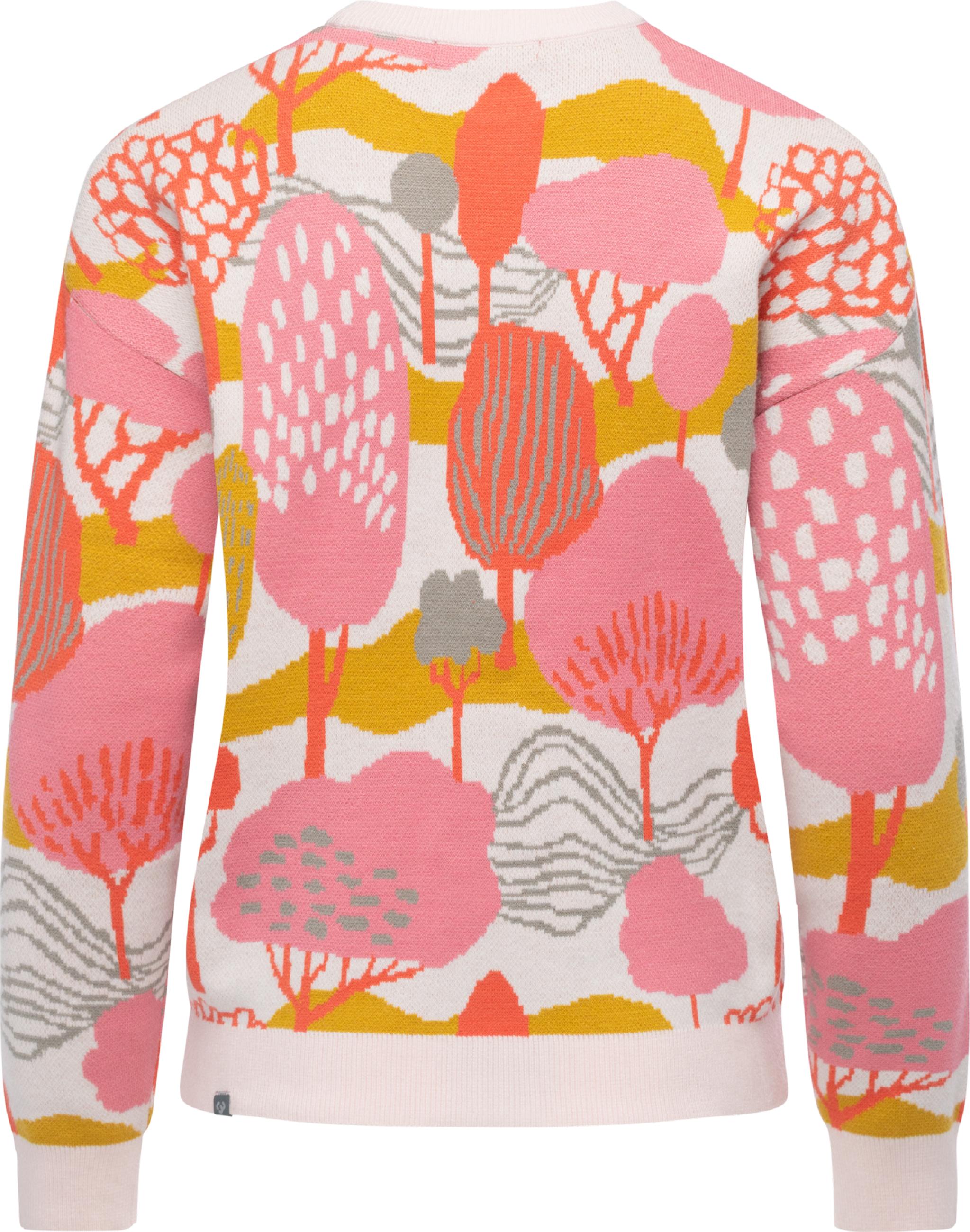 Pullover in modischem Print "Treenara" Ivory