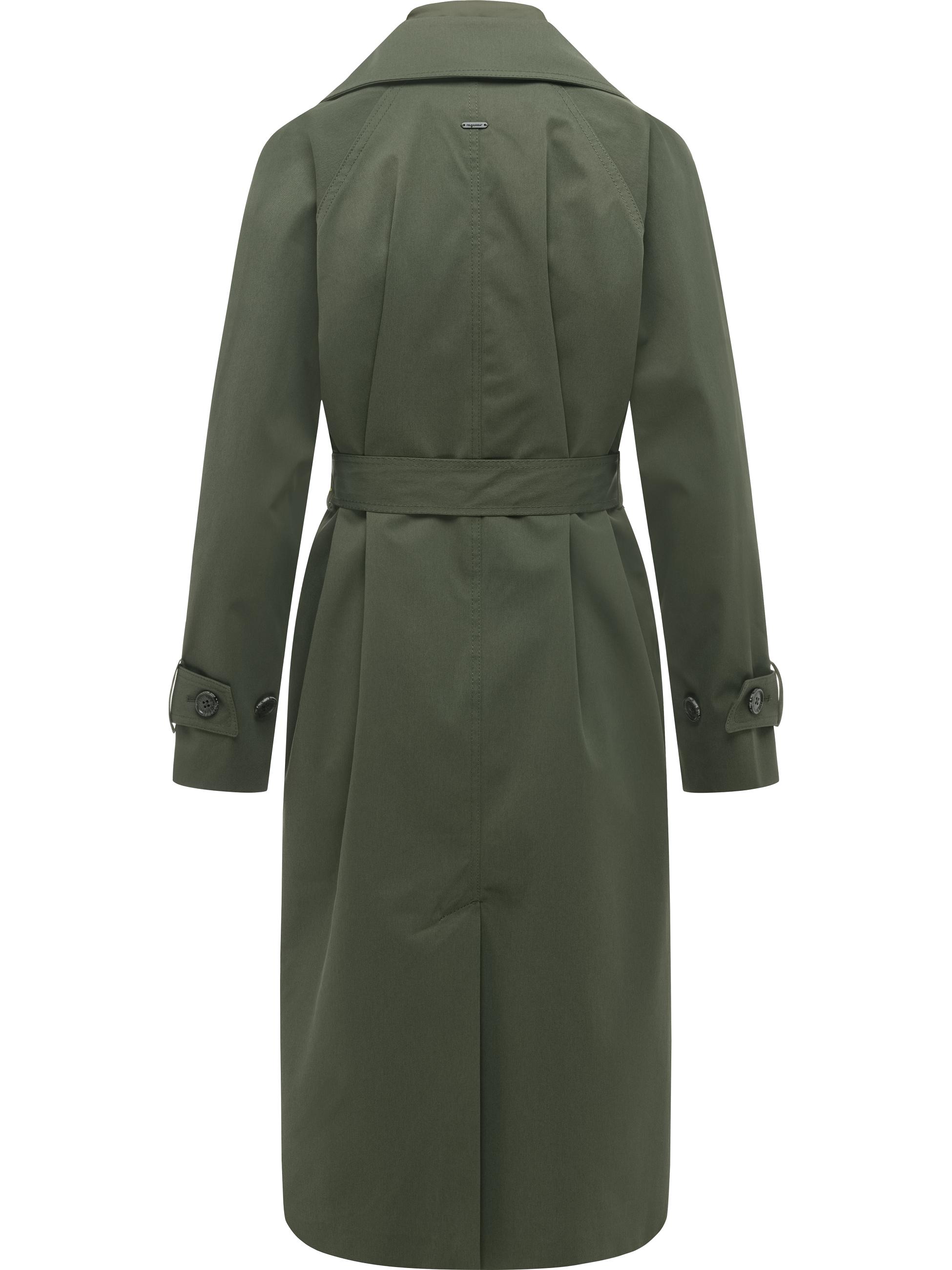 Trenchcoat mit herausnehmbarem Inlay "Trenchie Y" Dark Olive