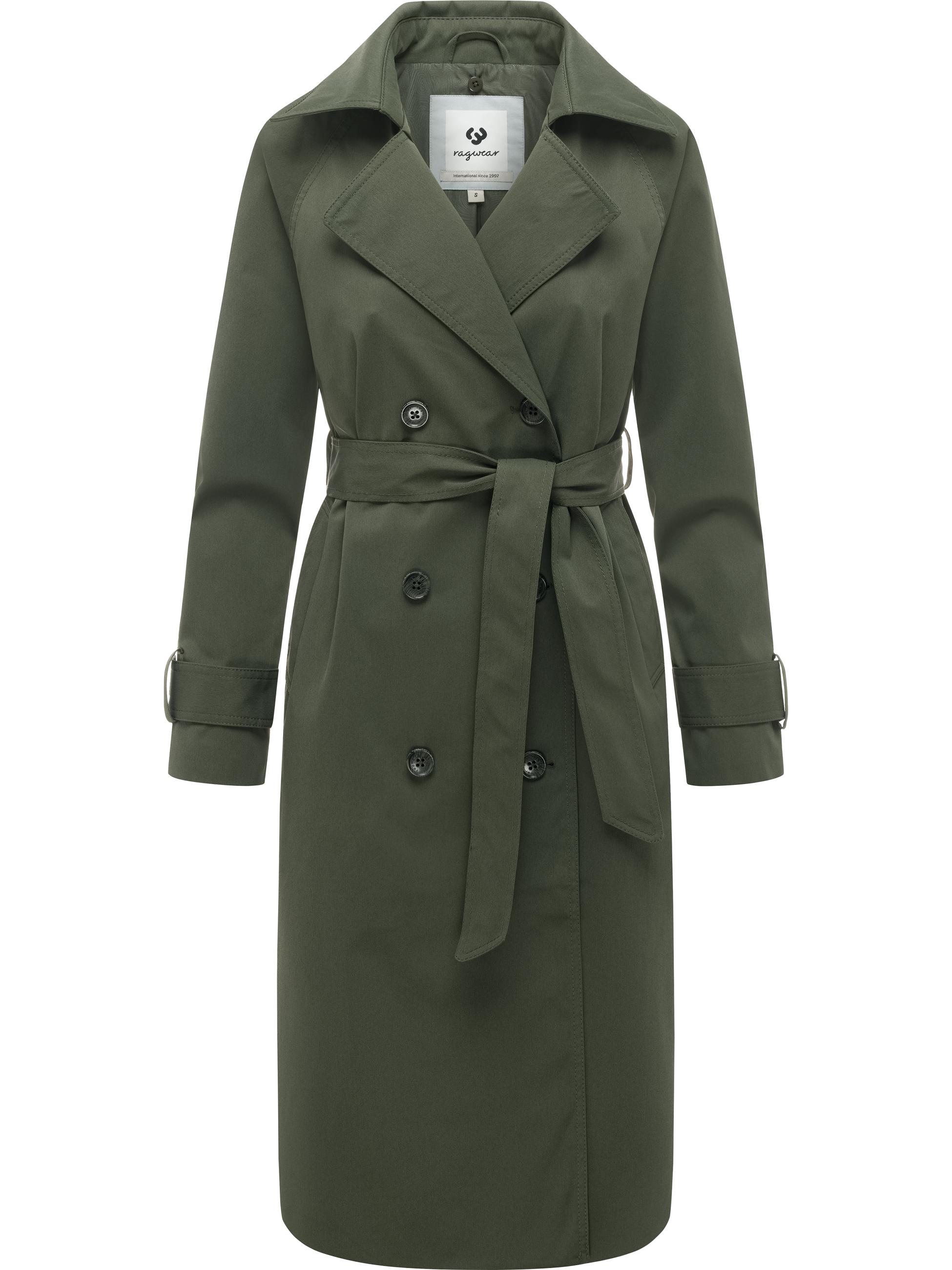 Trenchcoat mit herausnehmbarem Inlay "Trenchie Y" Dark Olive