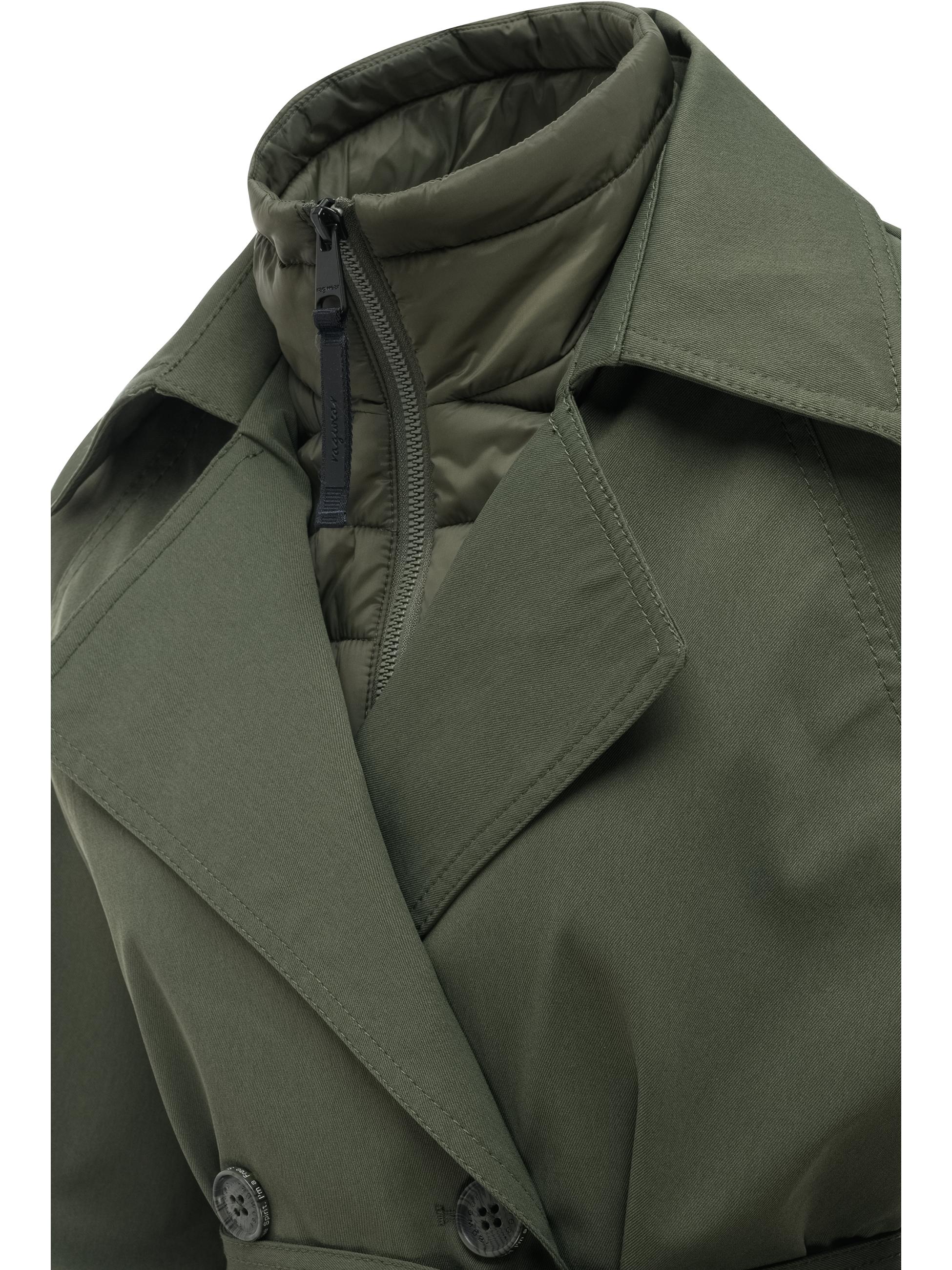 Trenchcoat mit herausnehmbarem Inlay "Trenchie Y" Dark Olive
