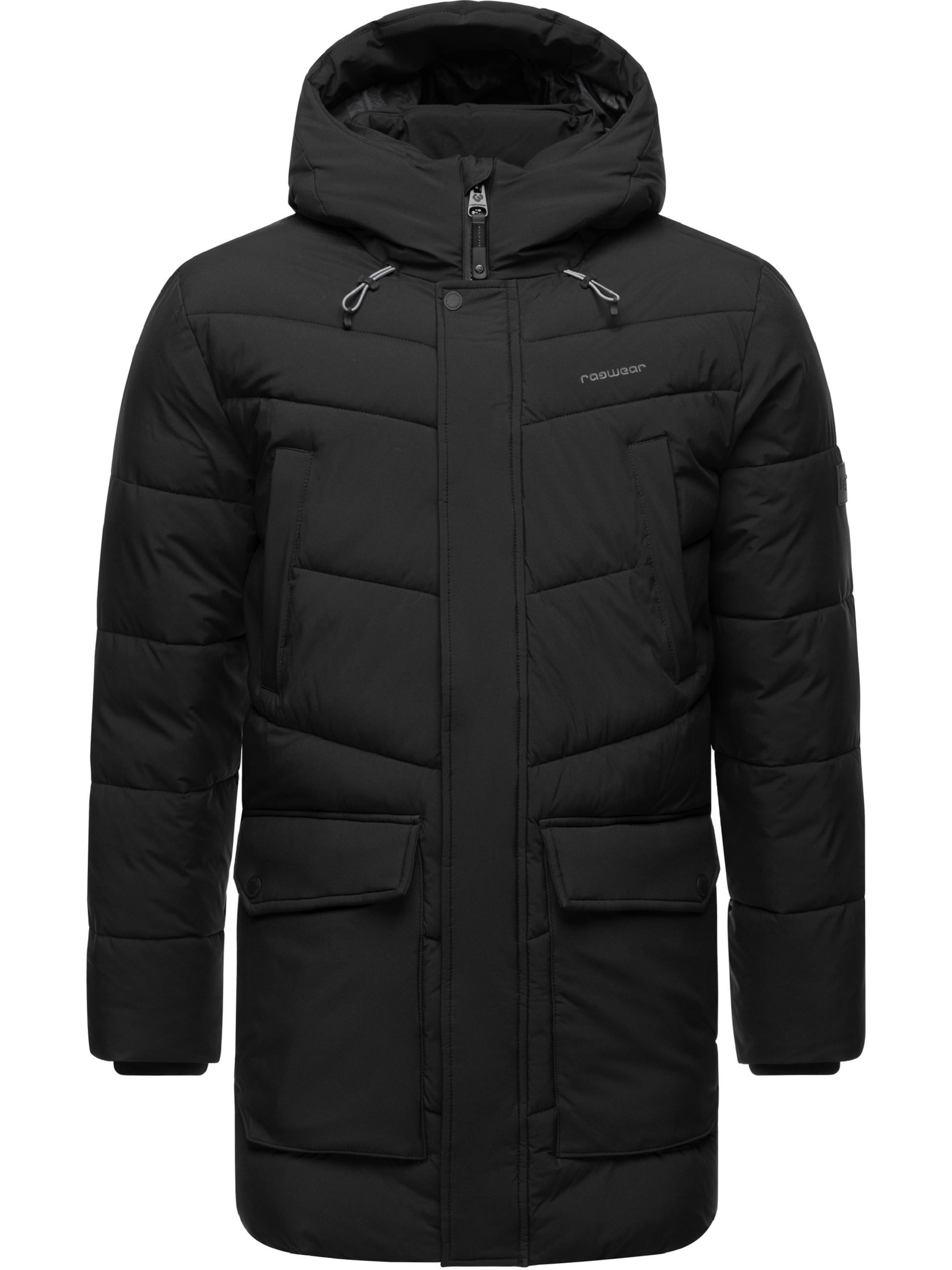 Steppjacke mit Kapuze "Trenton" Black