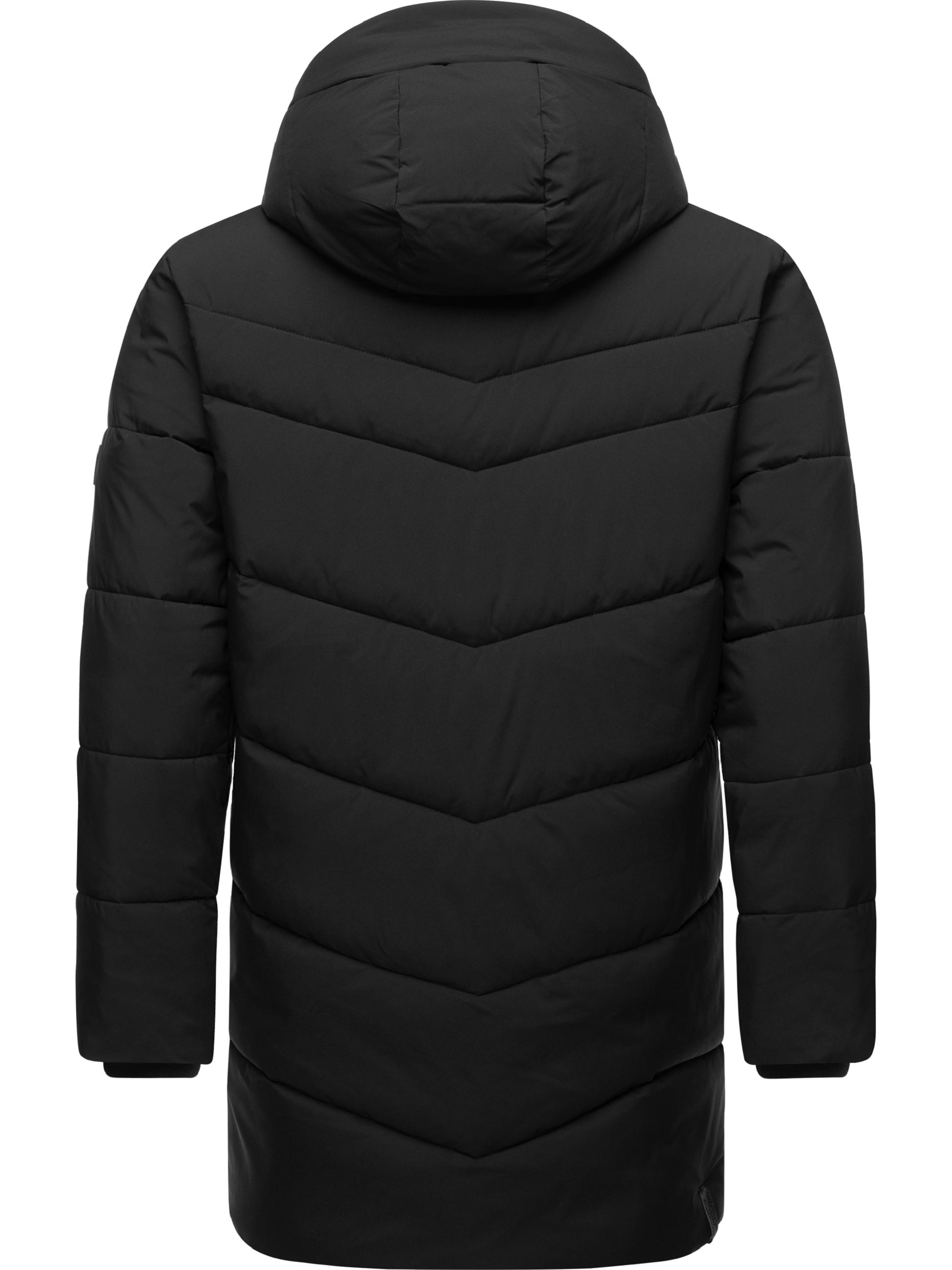 Steppjacke mit Kapuze "Trenton" Black