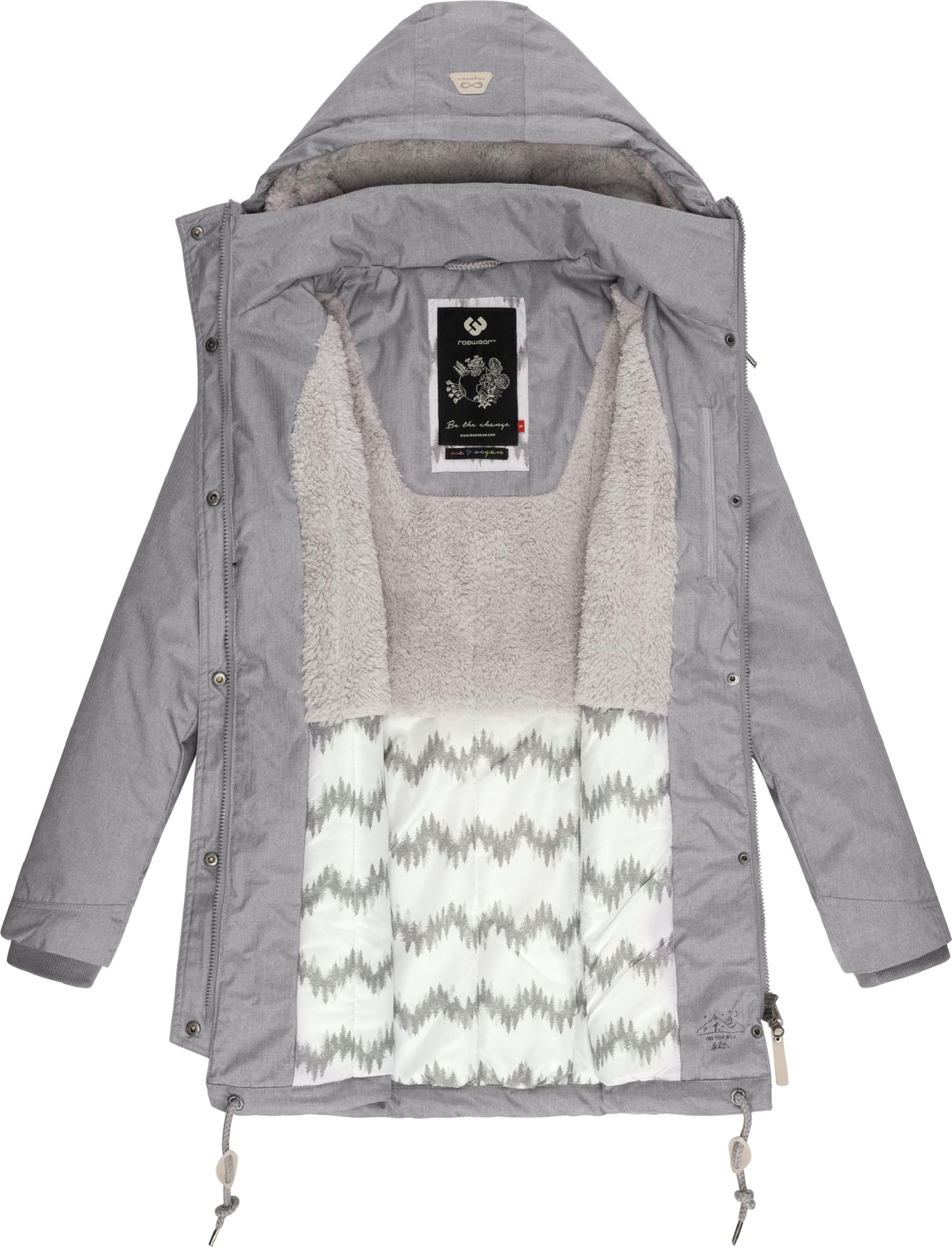 Winterparka mit Kapuze "Tunned" Ash Grey22