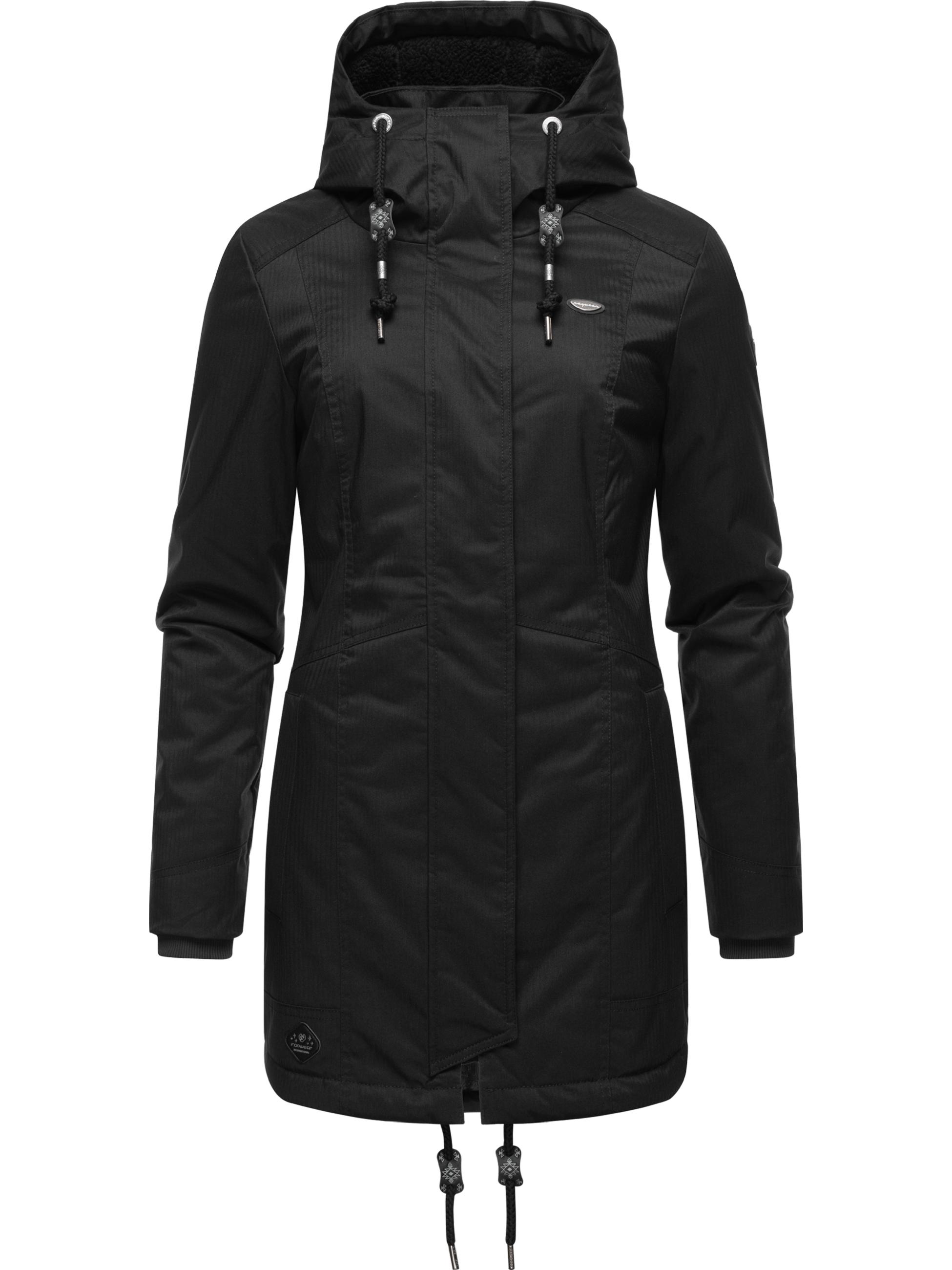 Winterparka mit Kapuze "Tunned" Black23