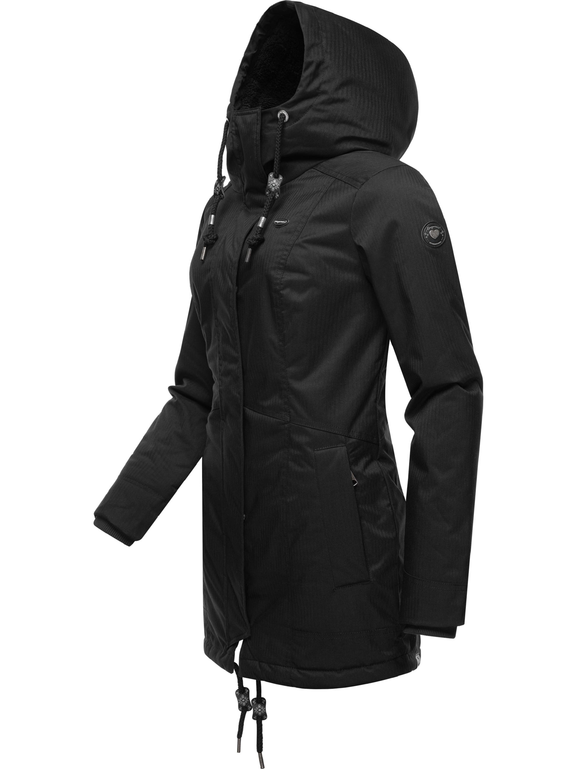 Winterparka mit Kapuze "Tunned" Black23