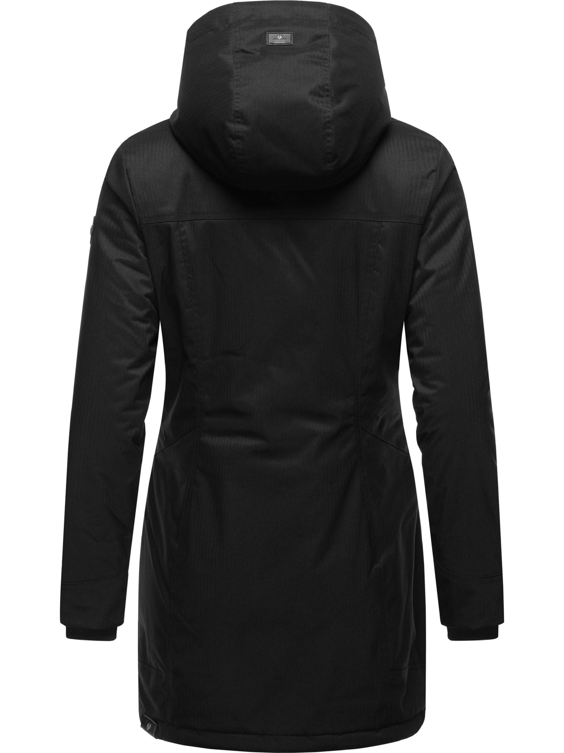 Winterparka mit Kapuze "Tunned" Black23