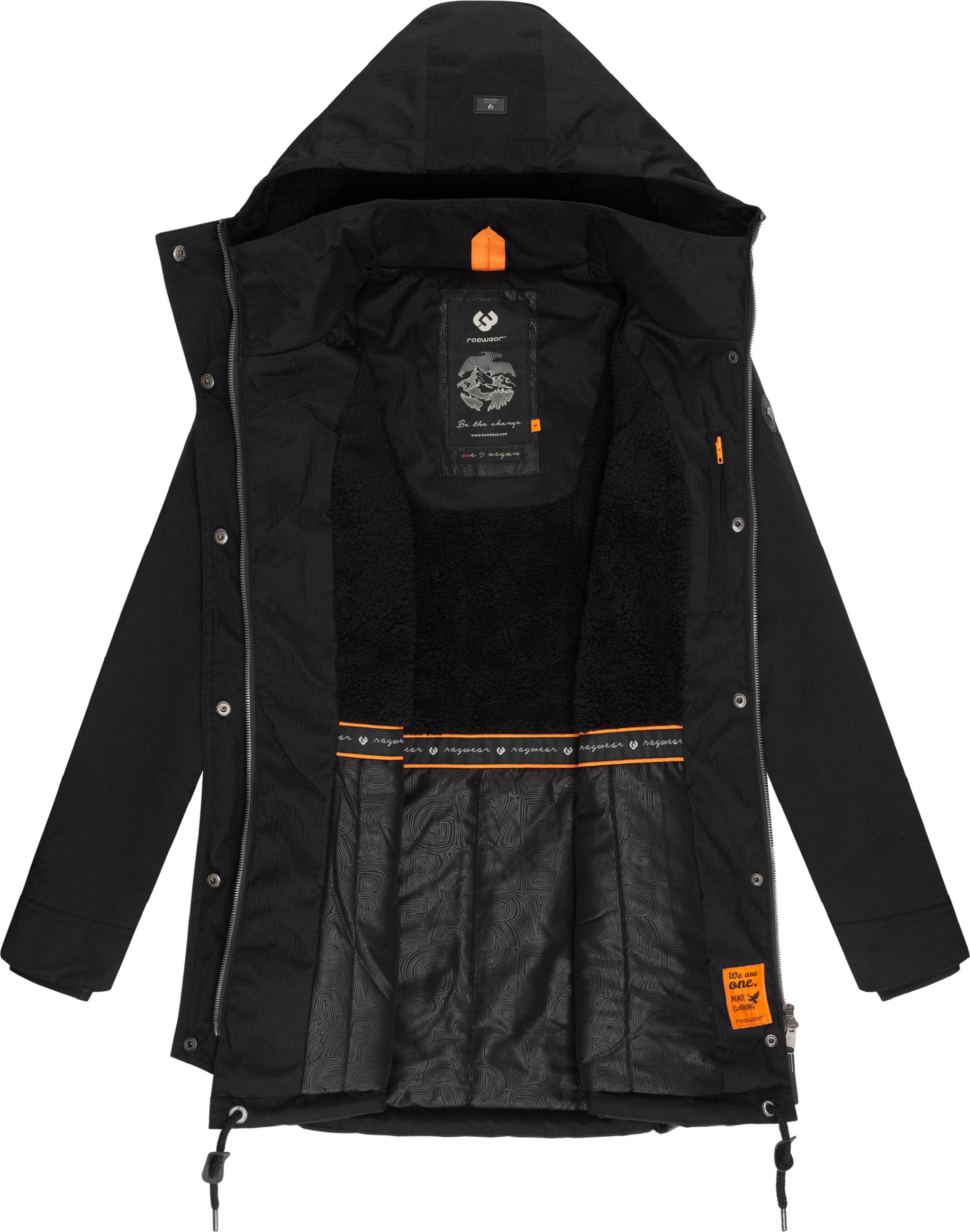 Winterparka mit Kapuze "Tunned" Black23