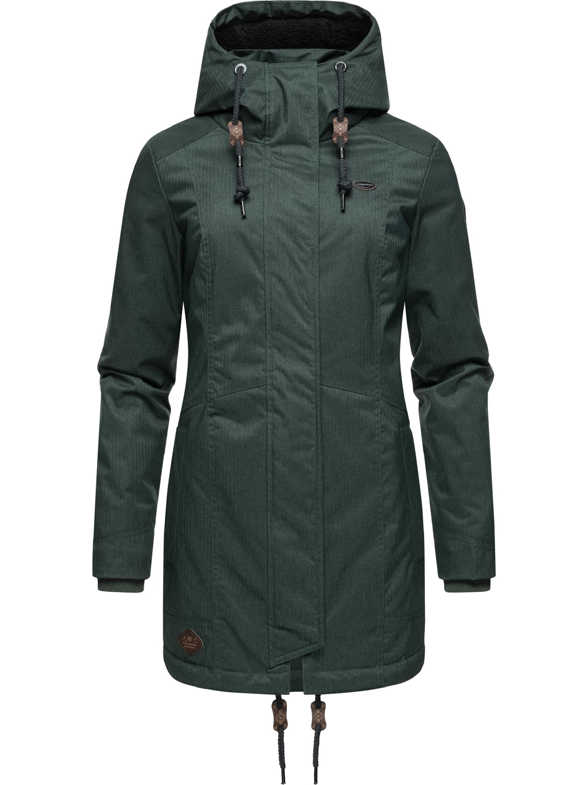 Winterparka mit Kapuze "Tunned" Dark Green23