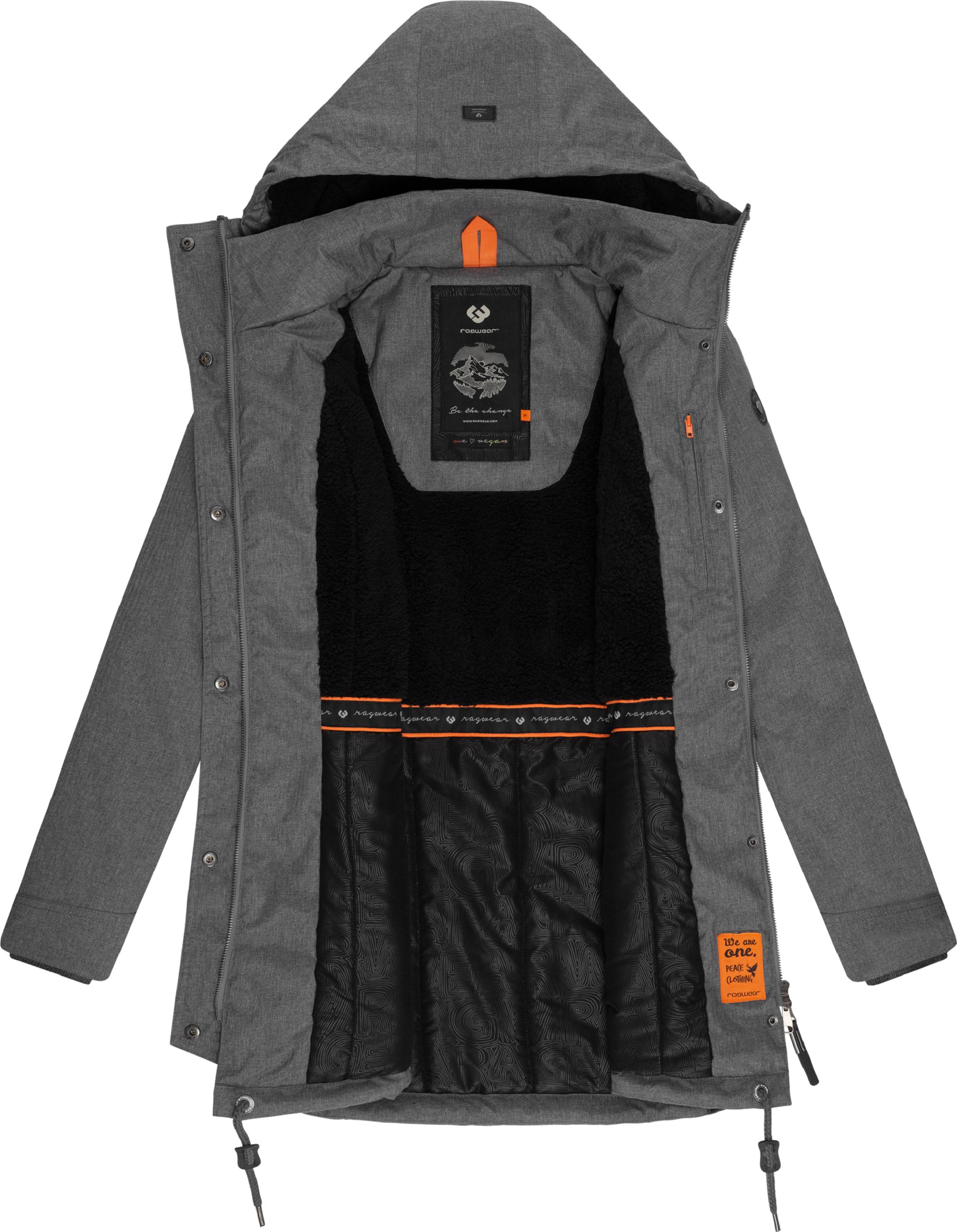 Winterparka mit Kapuze "Tunned" Grey23