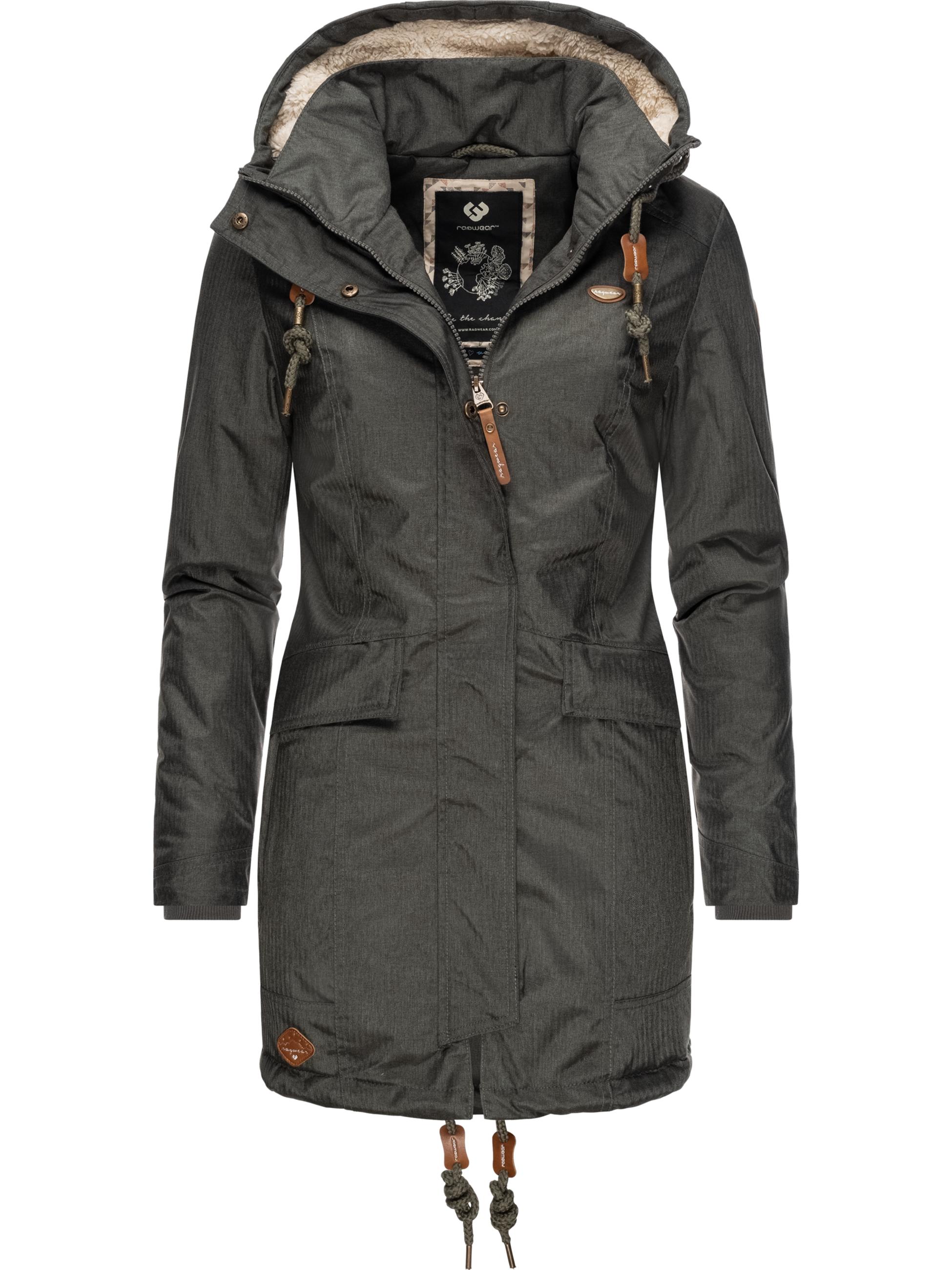 Winterparka mit Kapuze "Tunned" Olive021