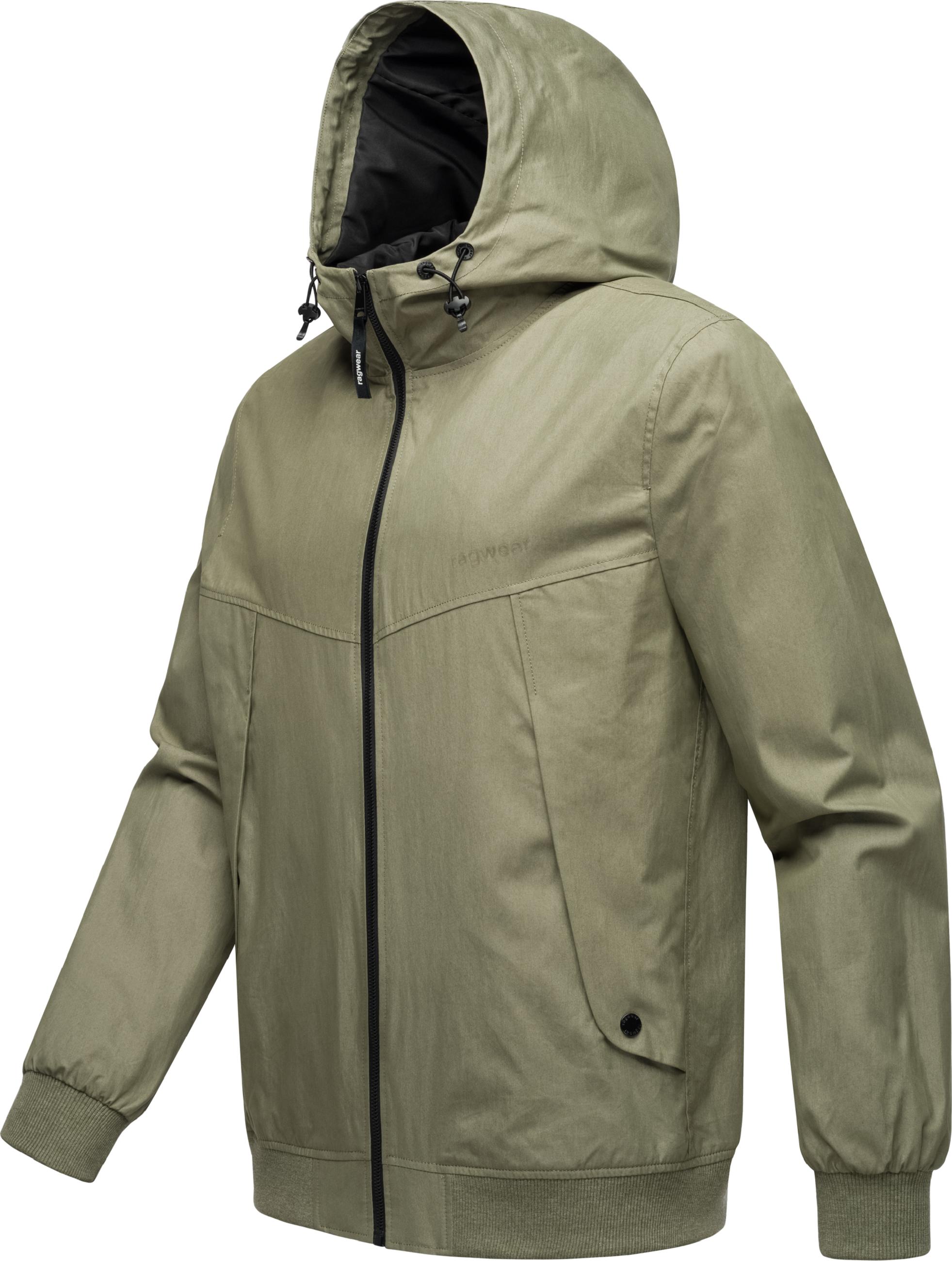 Leichte Übergangsjacke Sommerjacke kurz "Tyller" Dark Olive