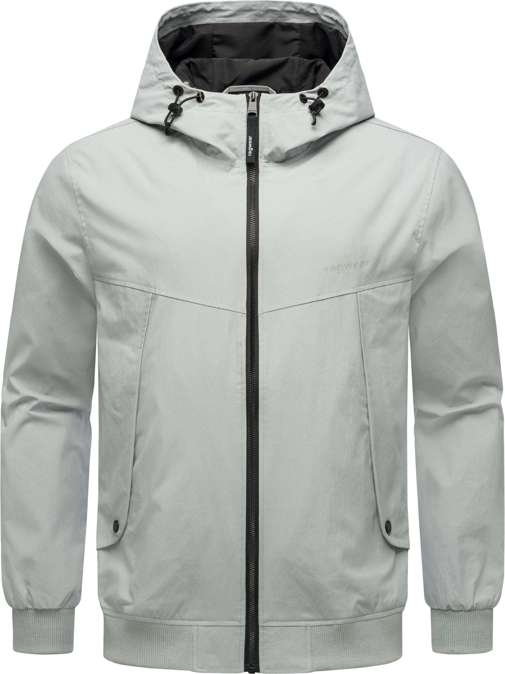 Leichte Übergangsjacke Sommerjacke kurz "Tyller" Light Grey