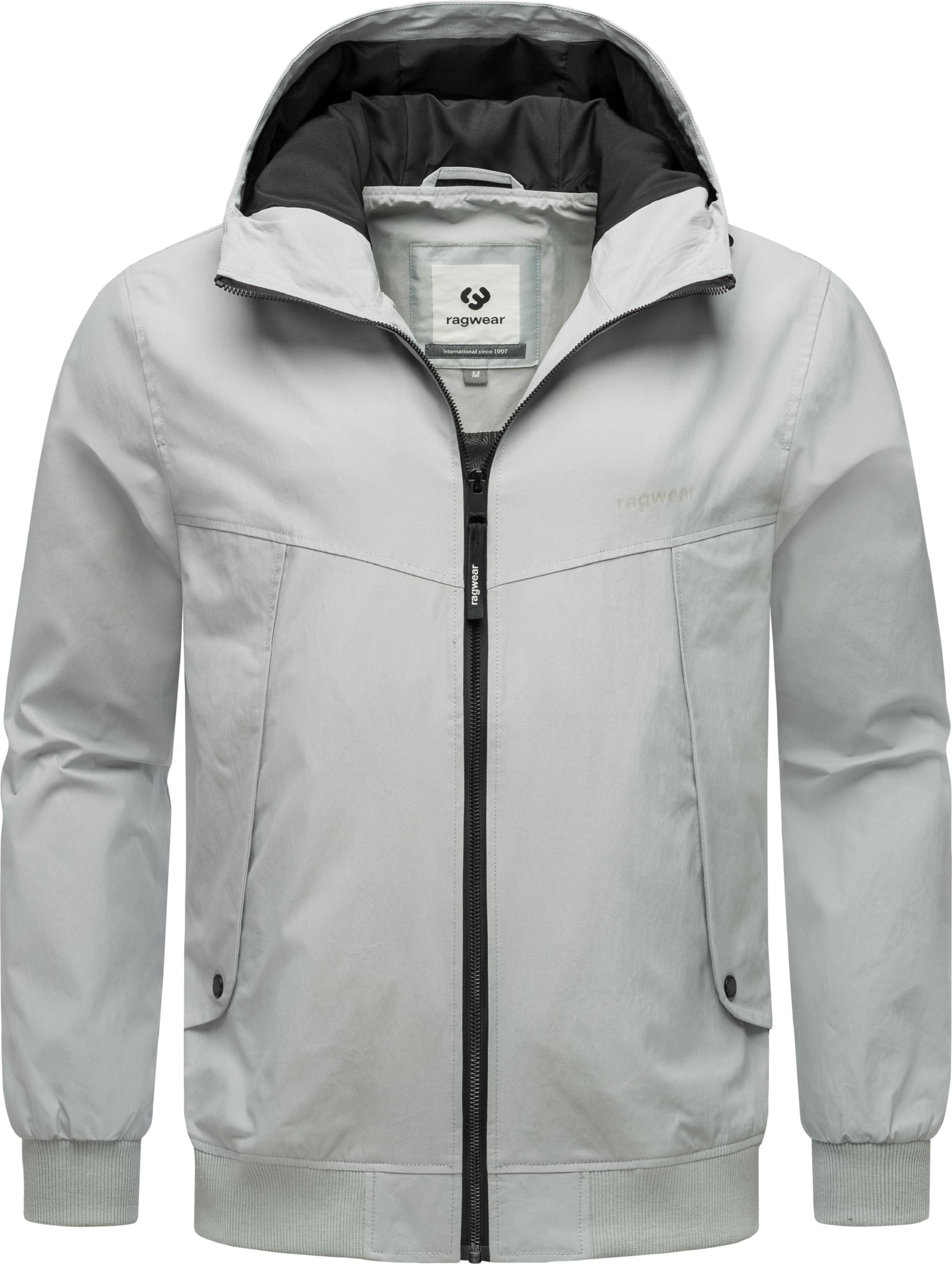 Leichte Übergangsjacke Sommerjacke kurz "Tyller" Light Grey