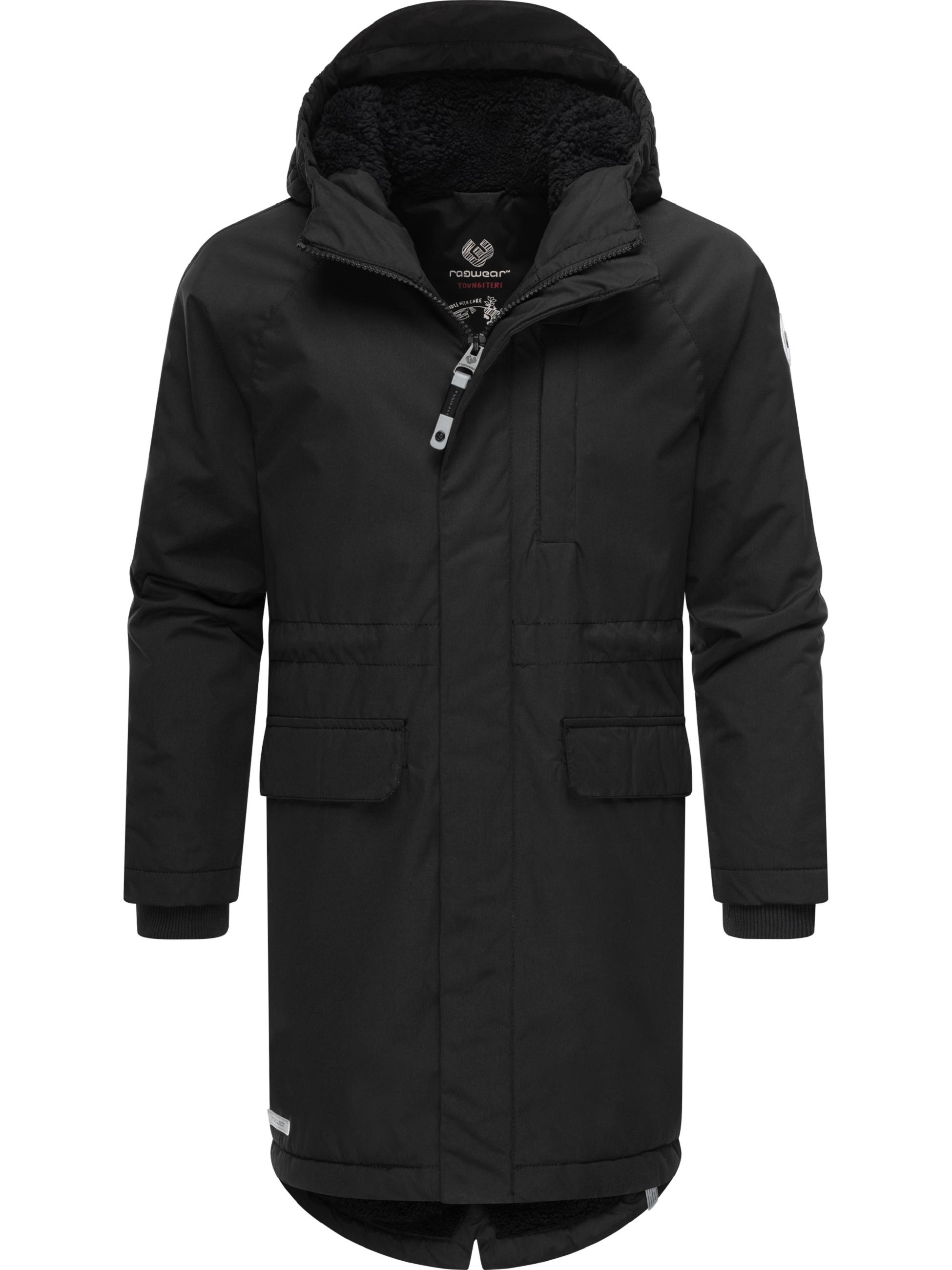 Winterjacke mit Kapuze "Uniparka B" Black