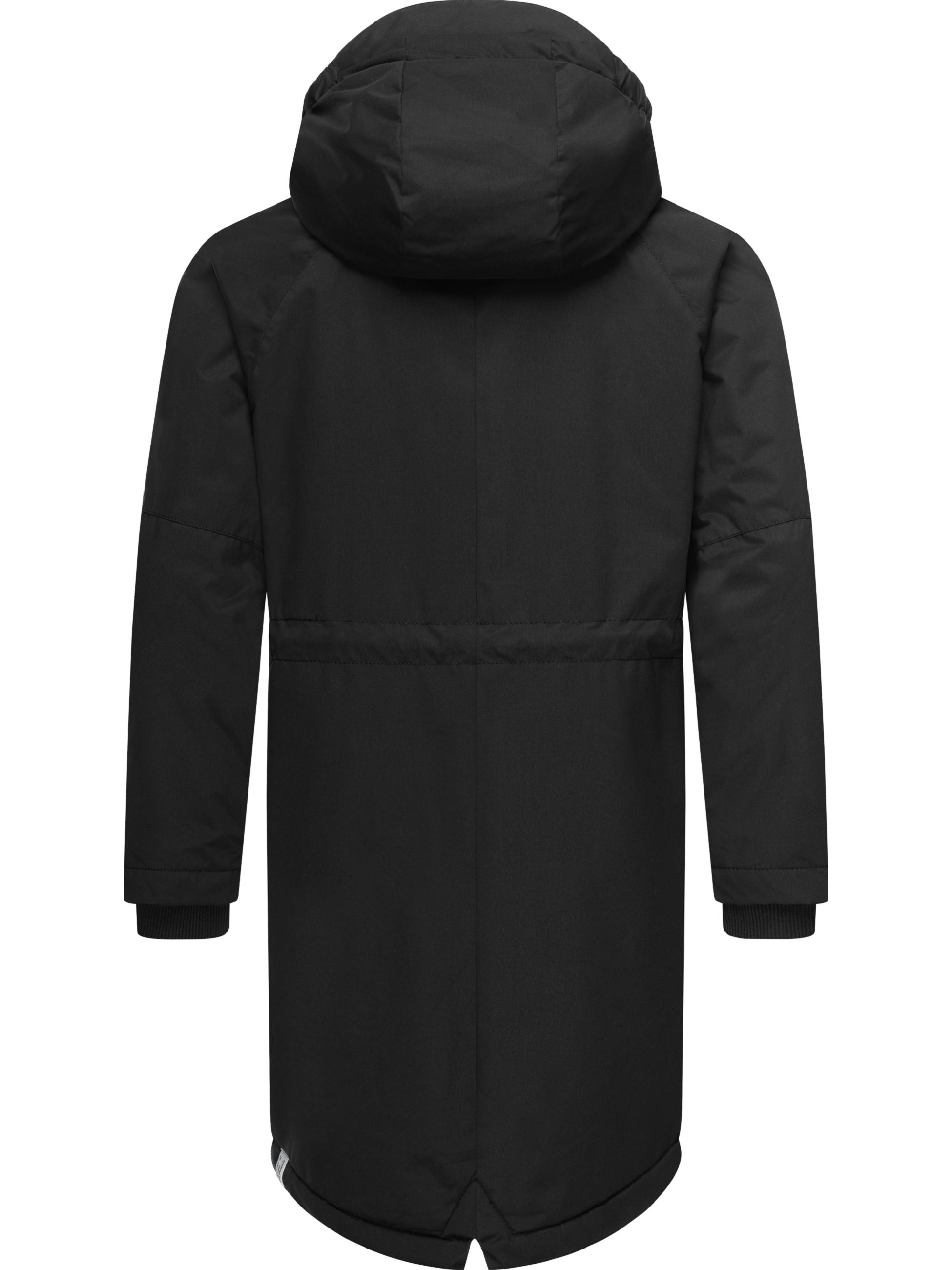 Winterjacke mit Kapuze "Uniparka B" Black