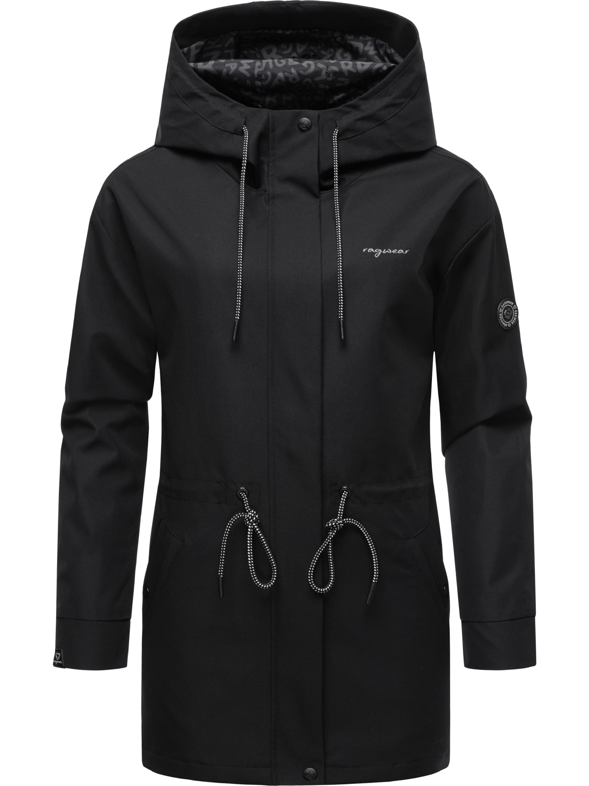 Wasserdichter Parka mit Kapuze "Urbanna Remake" Black