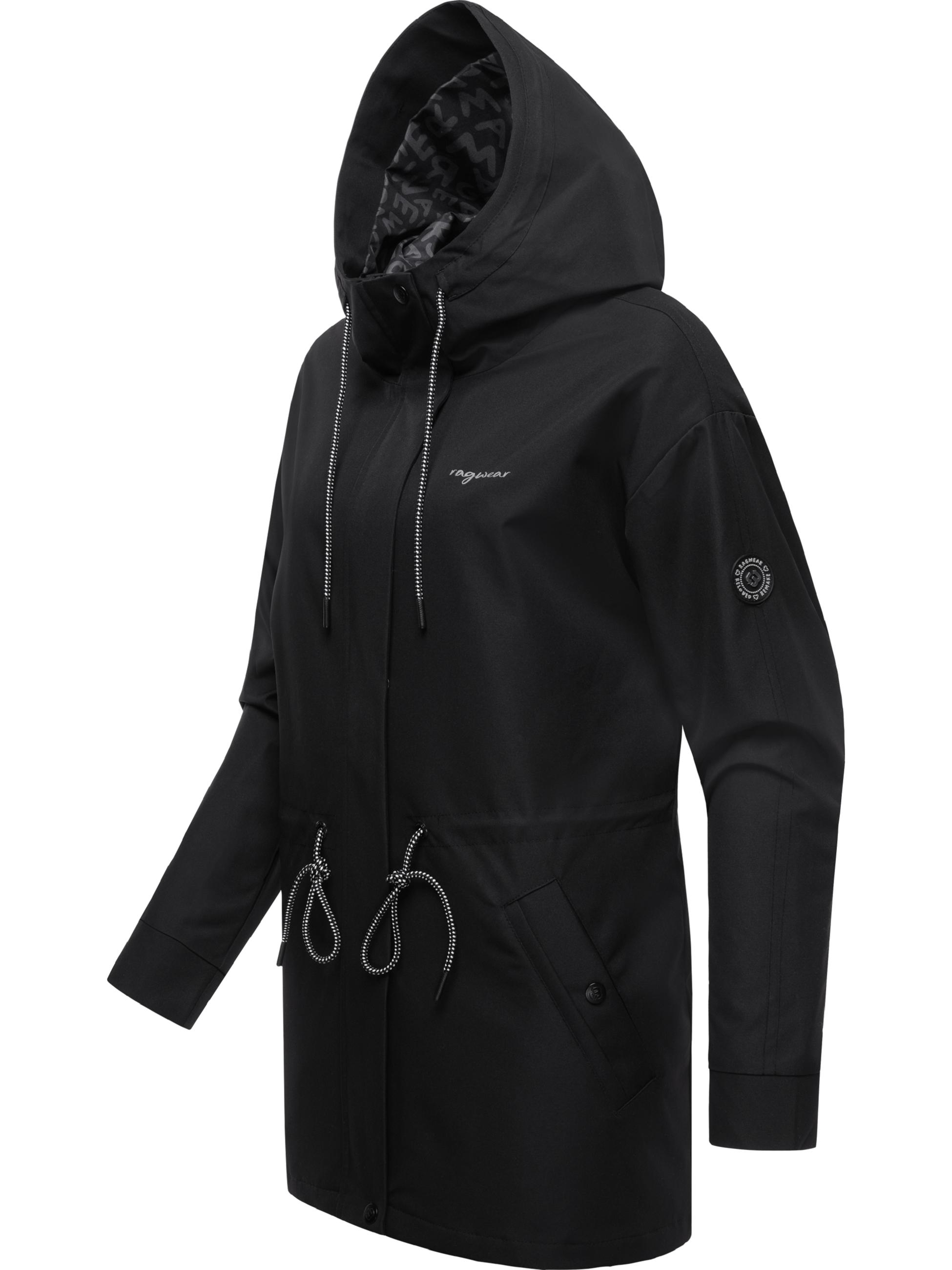 Wasserdichter Parka mit Kapuze "Urbanna Remake" Black