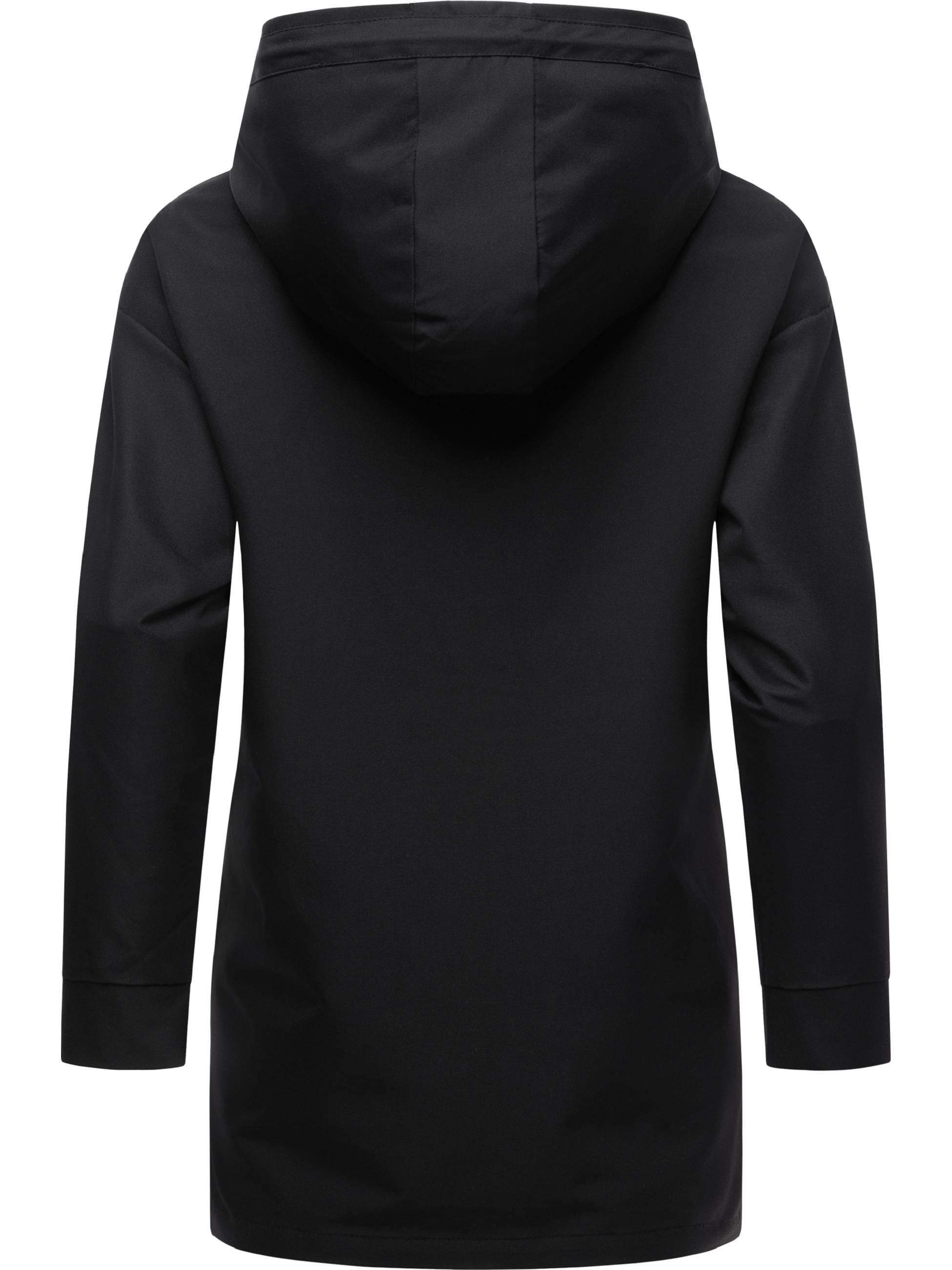 Wasserdichter Parka mit Kapuze "Urbanna Remake" Black