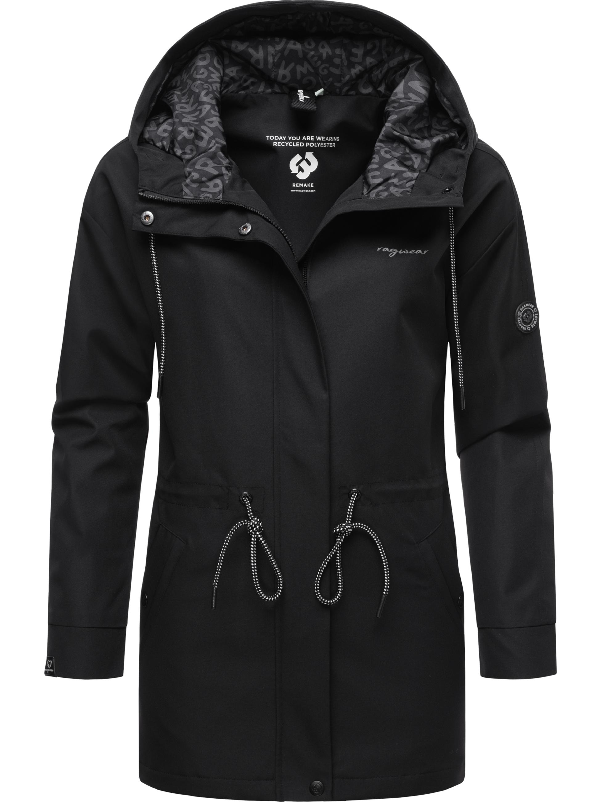 Wasserdichter Parka mit Kapuze "Urbanna Remake" Black