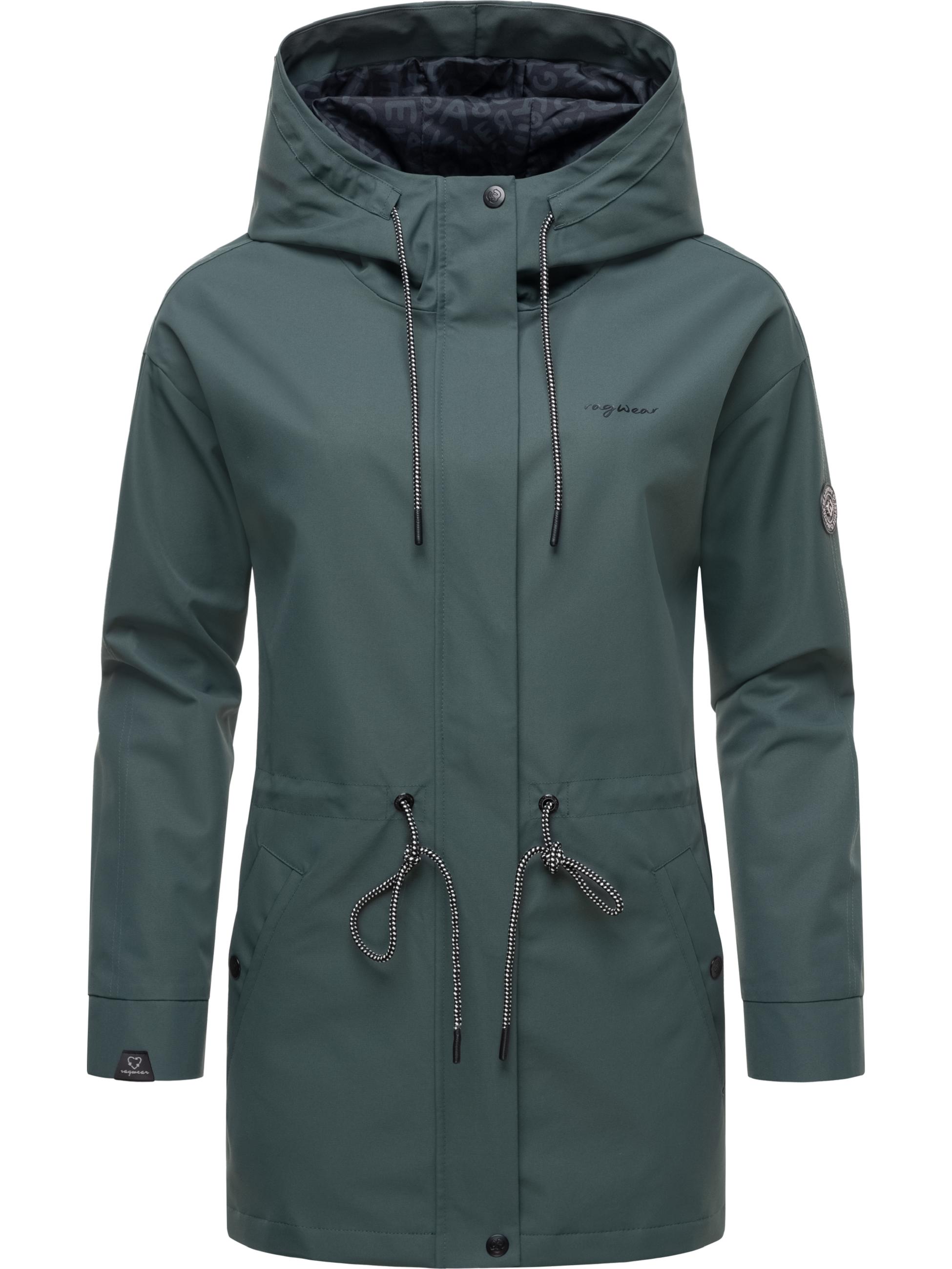 Wasserdichter Parka mit Kapuze "Urbanna Remake" Dark Green