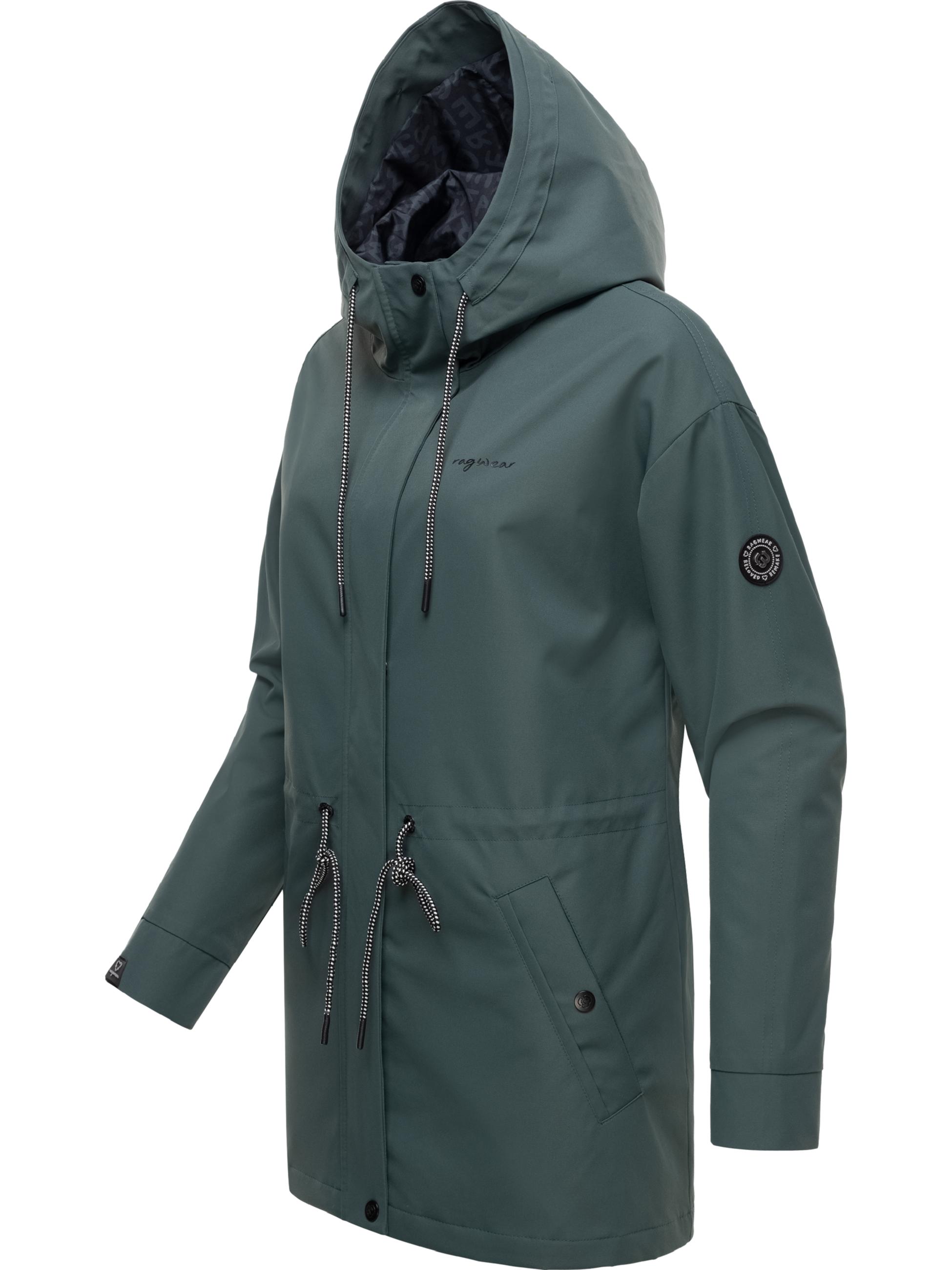 Wasserdichter Parka mit Kapuze "Urbanna Remake" Dark Green