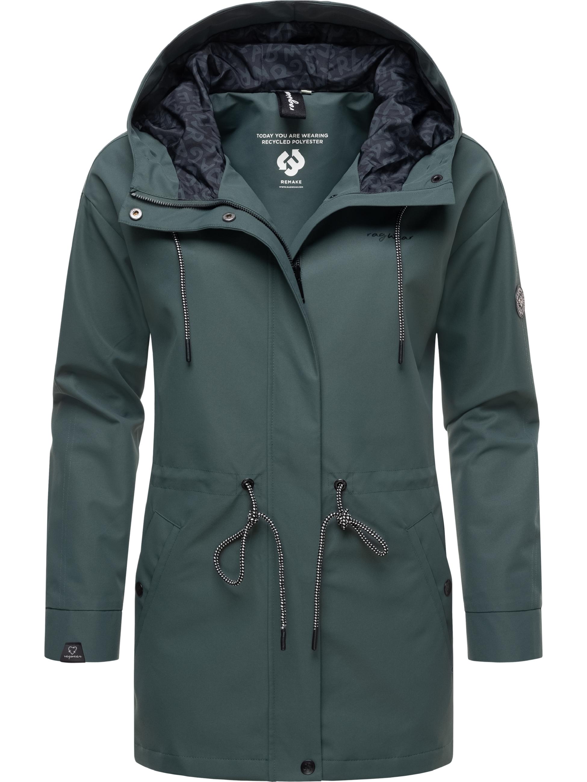 Wasserdichter Parka mit Kapuze "Urbanna Remake" Dark Green