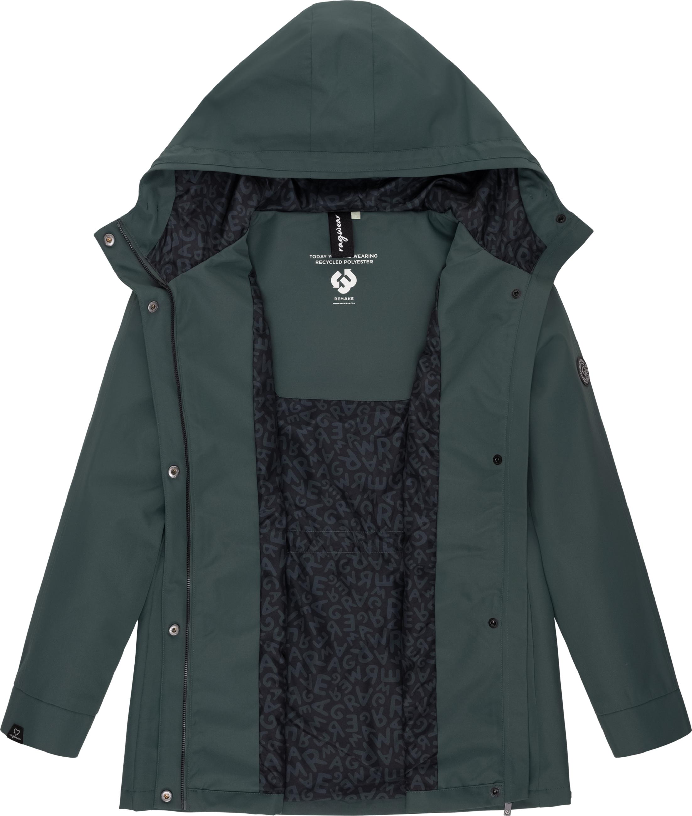 Wasserdichter Parka mit Kapuze "Urbanna Remake" Dark Green