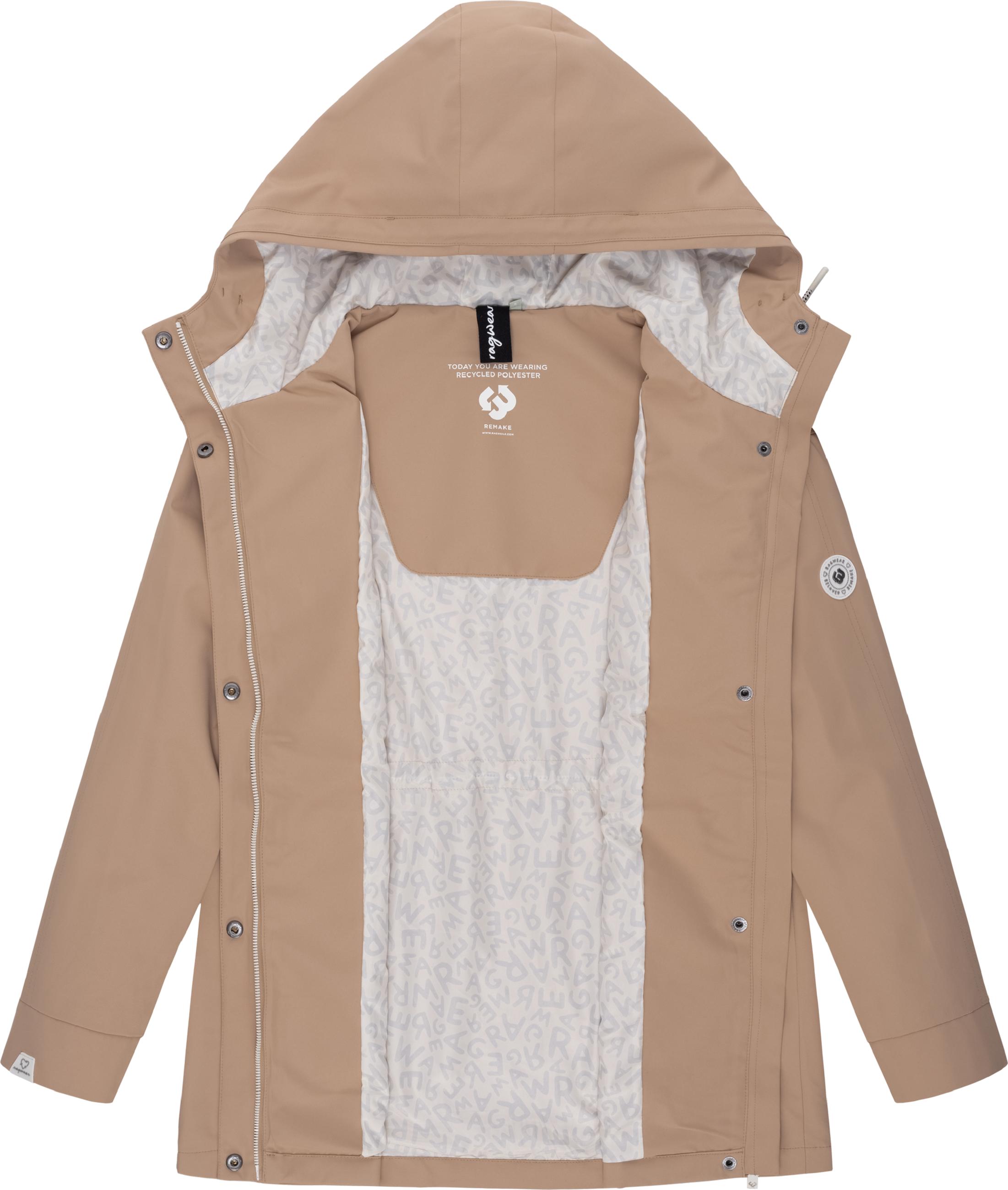 Wasserdichter Parka mit Kapuze "Urbanna Remake" Sand