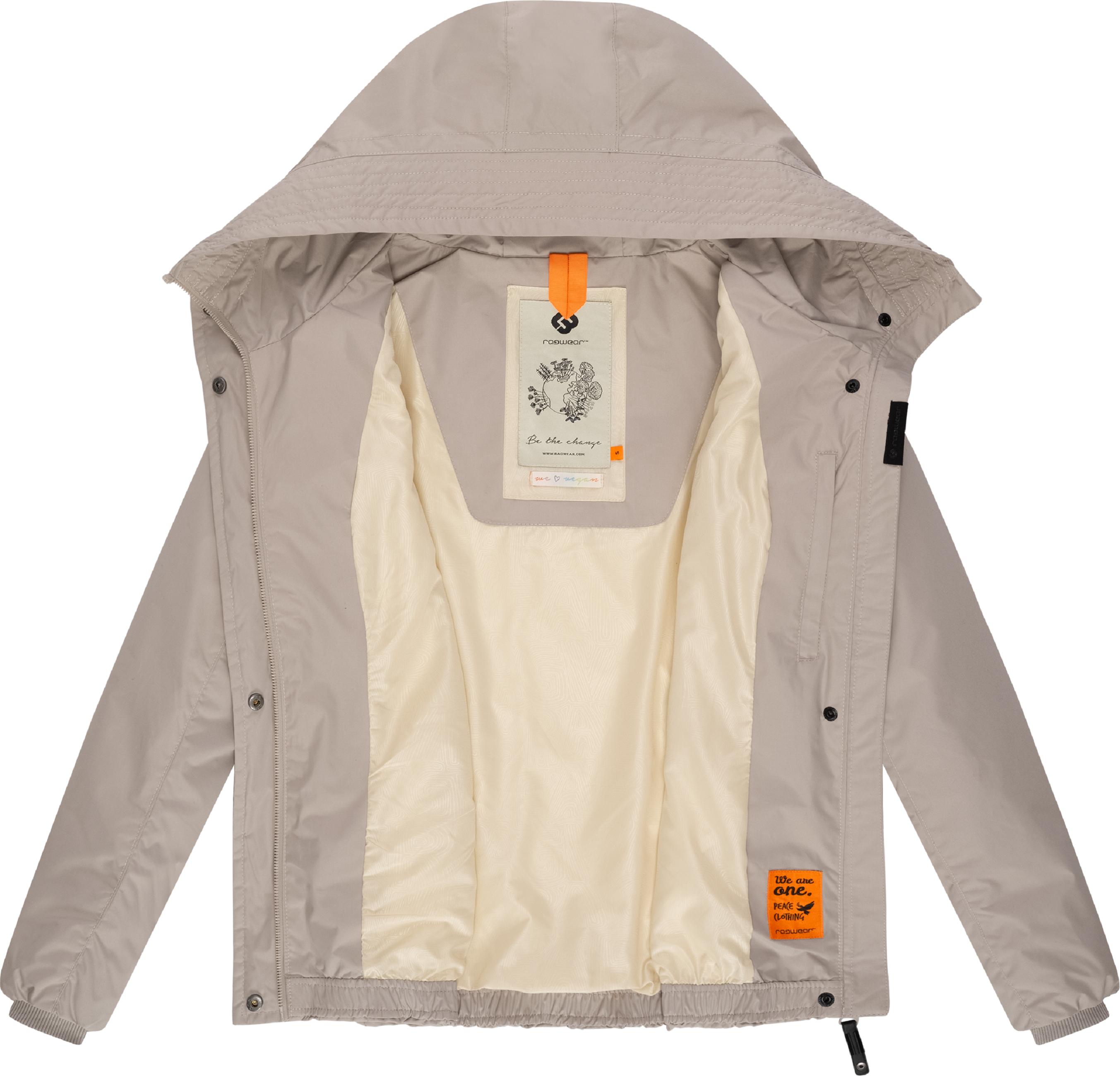 Leichte Übergangsjacke mit Kapuze "Vannesa" Bone