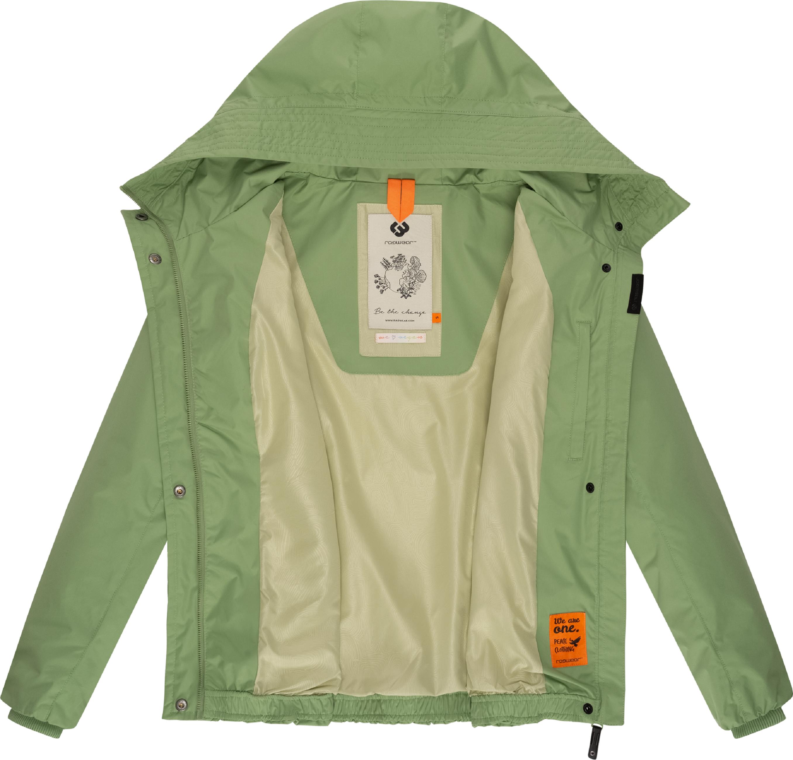 Leichte Übergangsjacke mit Kapuze "Vannesa" Light Green